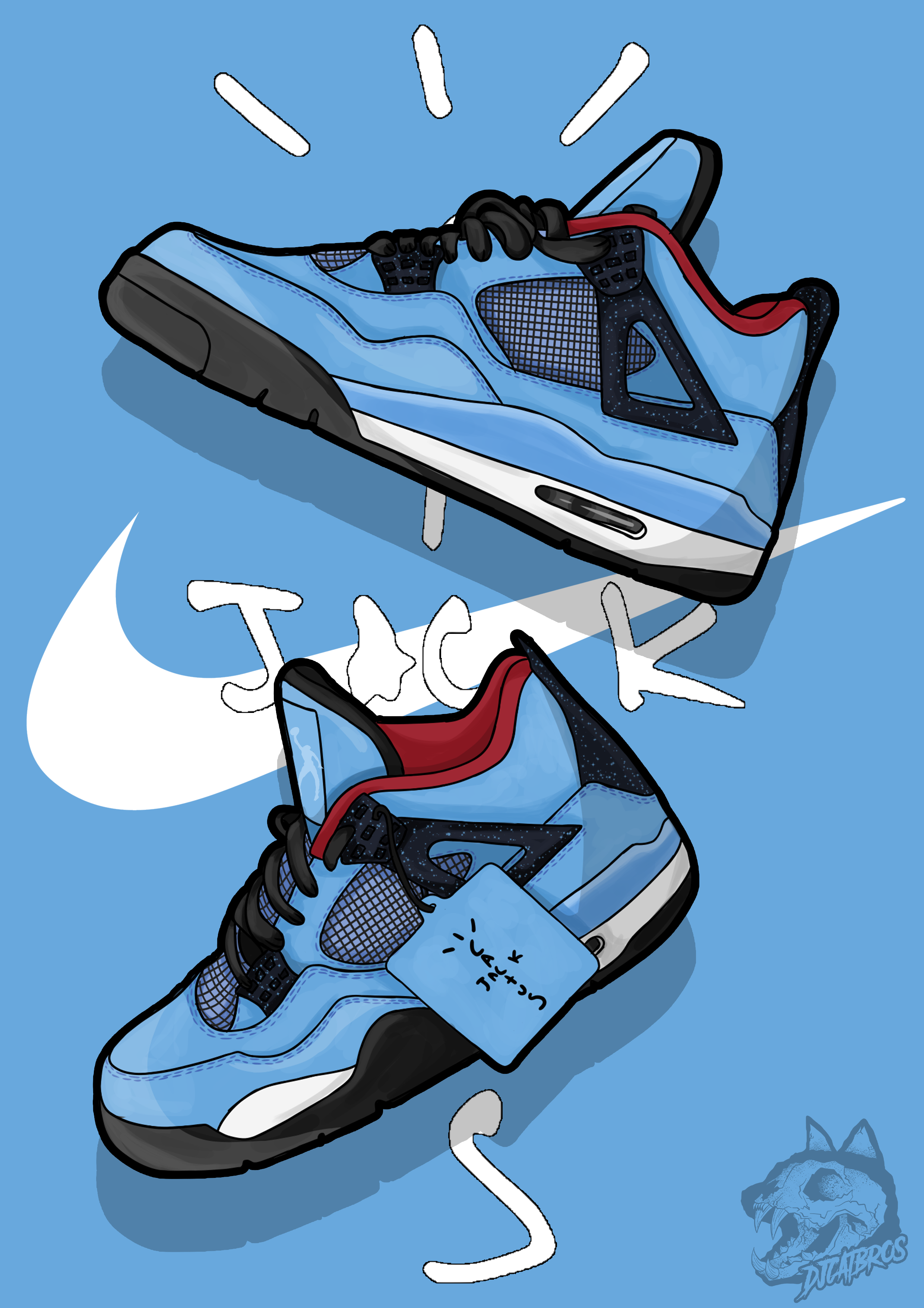 Jordan 4 travis scott wallpaper. Jordan 4 travis scott, Nike wallpaper, Sneakers wallpaper