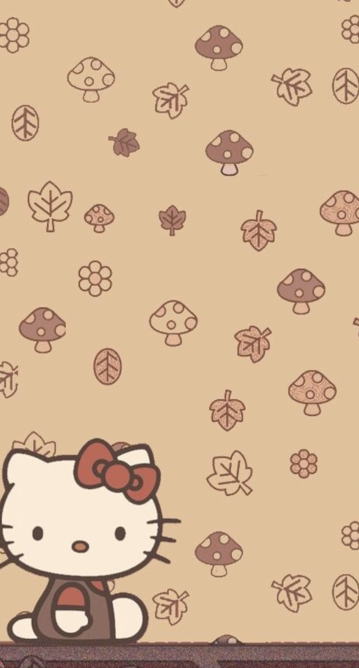 Brown Hello Kitty Wallpapers - Wallpaper Cave