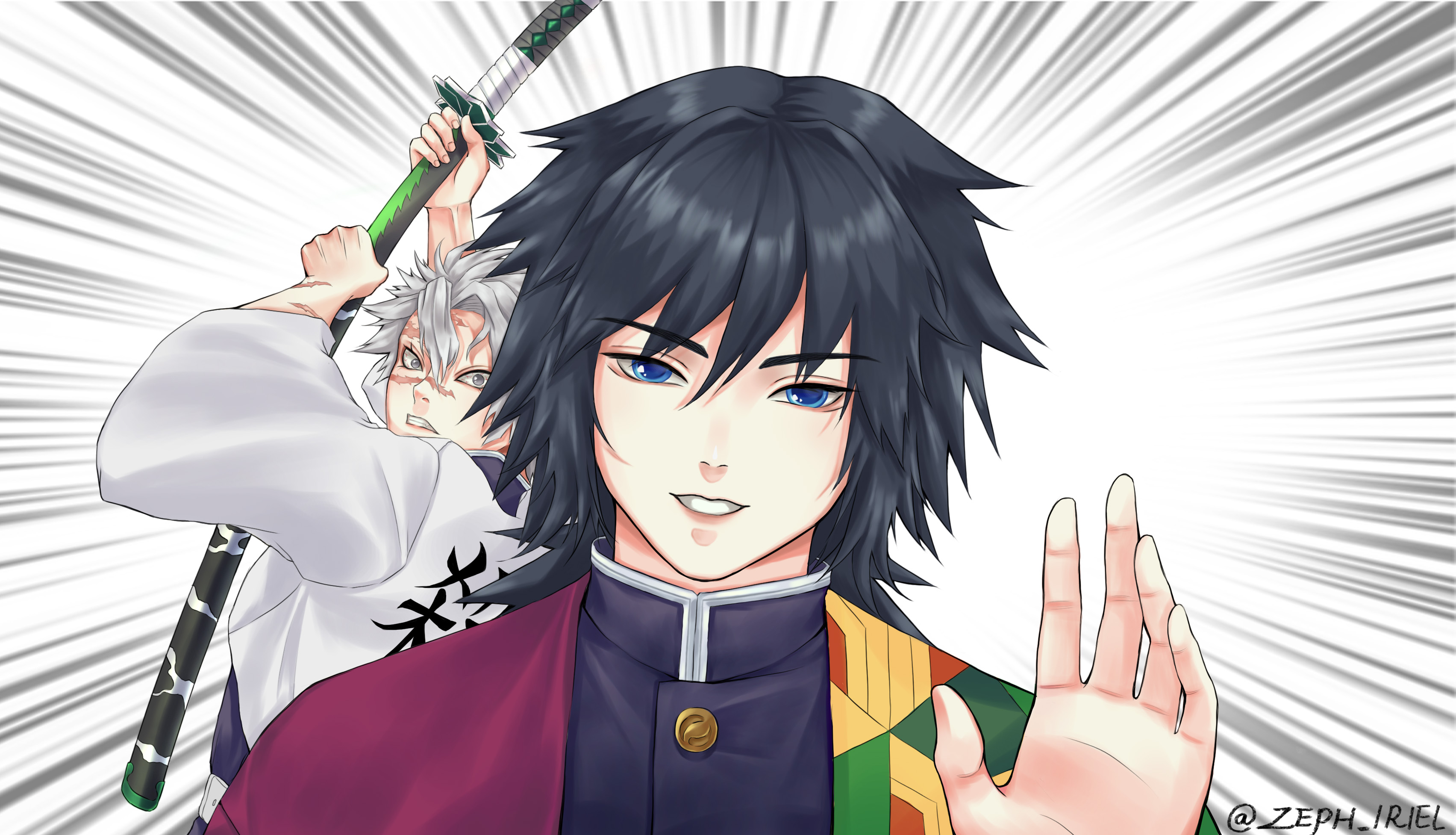 Sanemi Shinazugawa HD Wallpaper and Background