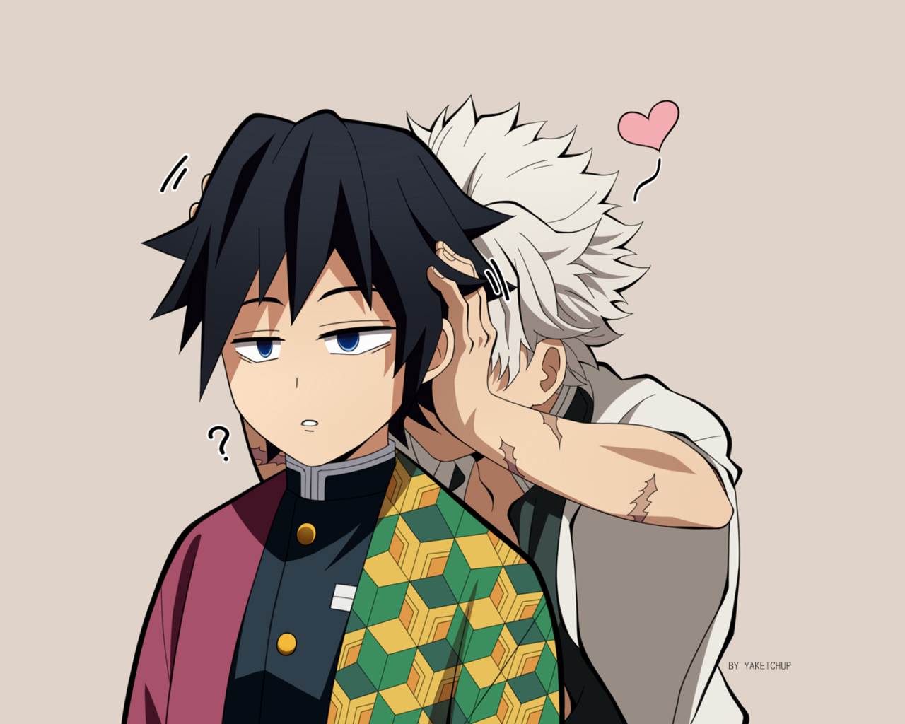 if only tomorrow had come., yaketchup: Giyuu with short hair is so cute TT