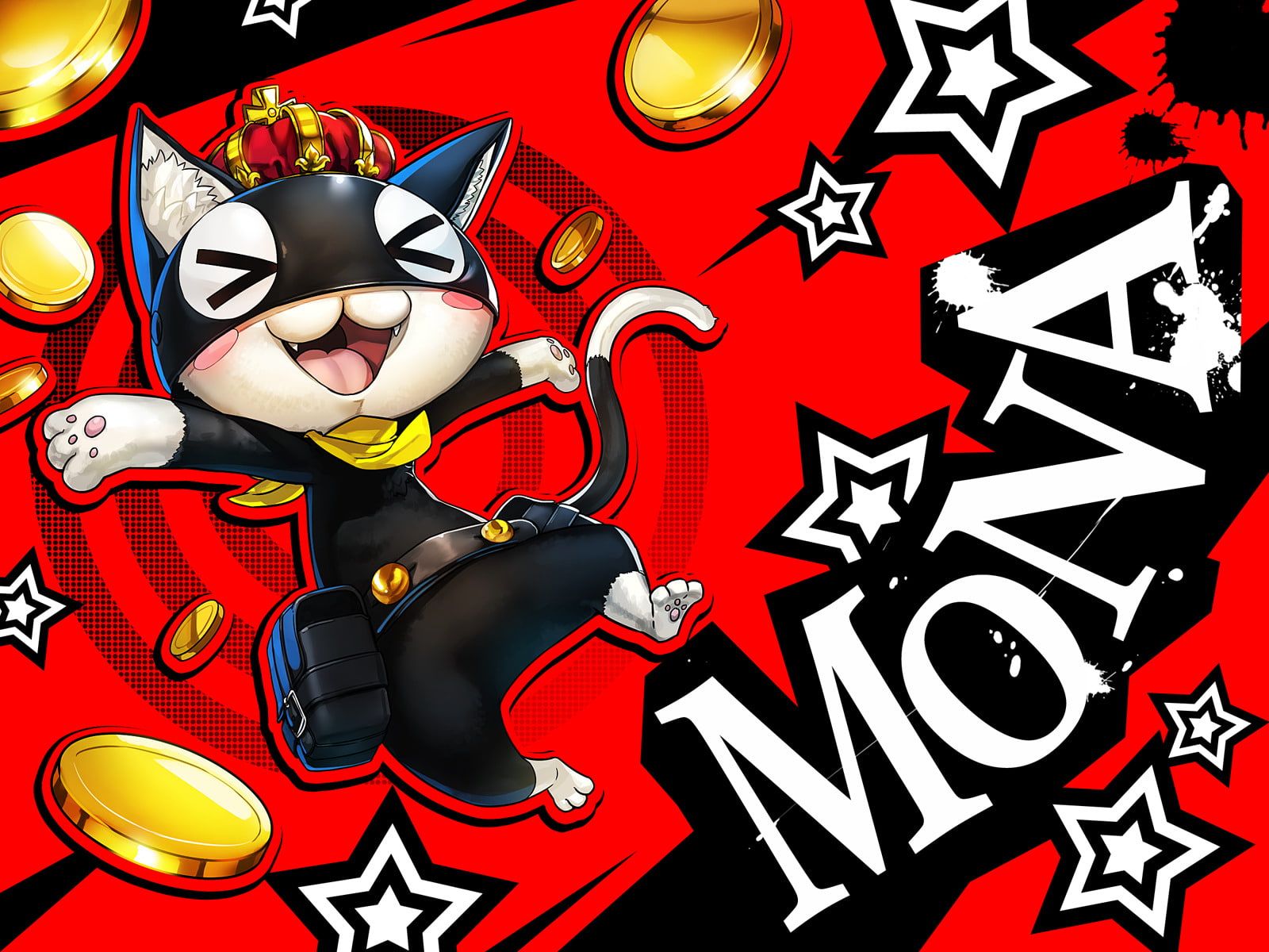 Persona Persona 5 Morgana (Persona) P #wallpaper #hdwallpaper #desktop. Persona 5, Cat character, Persona