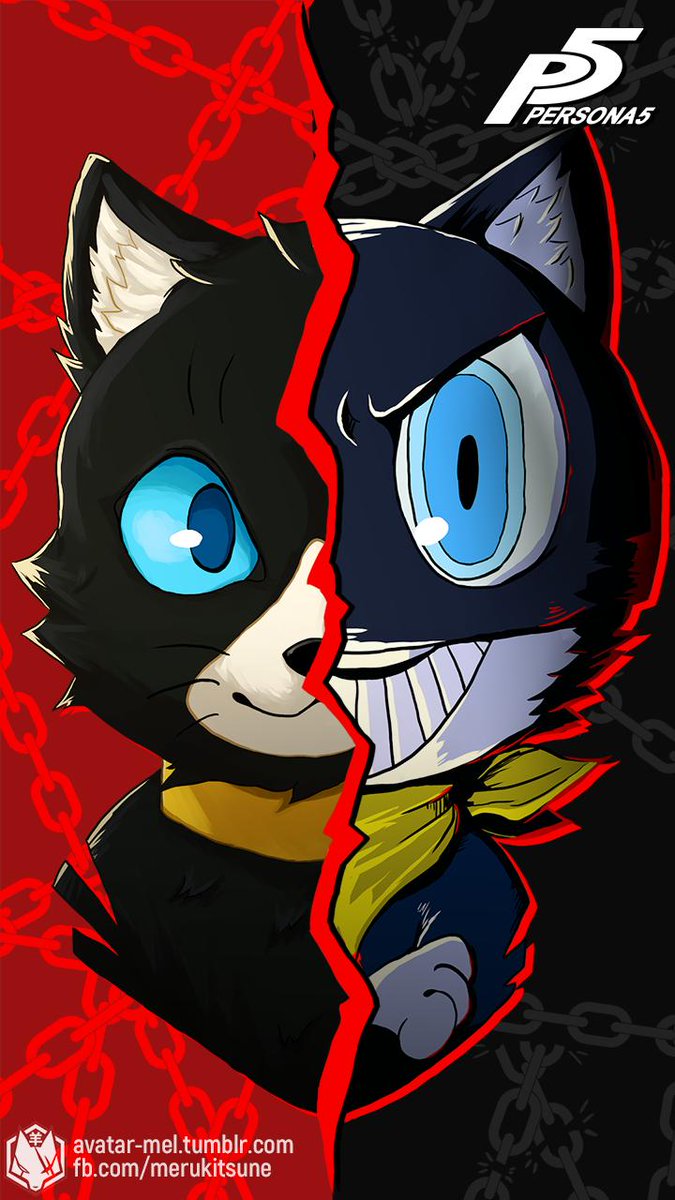 MeruKitsune AM THOU AND THOU ART I. ​Collab project featuring the first 4 protagonists of the series: Joker(akira), Skull(Ryuji) Panther(Ann) and Morgana!