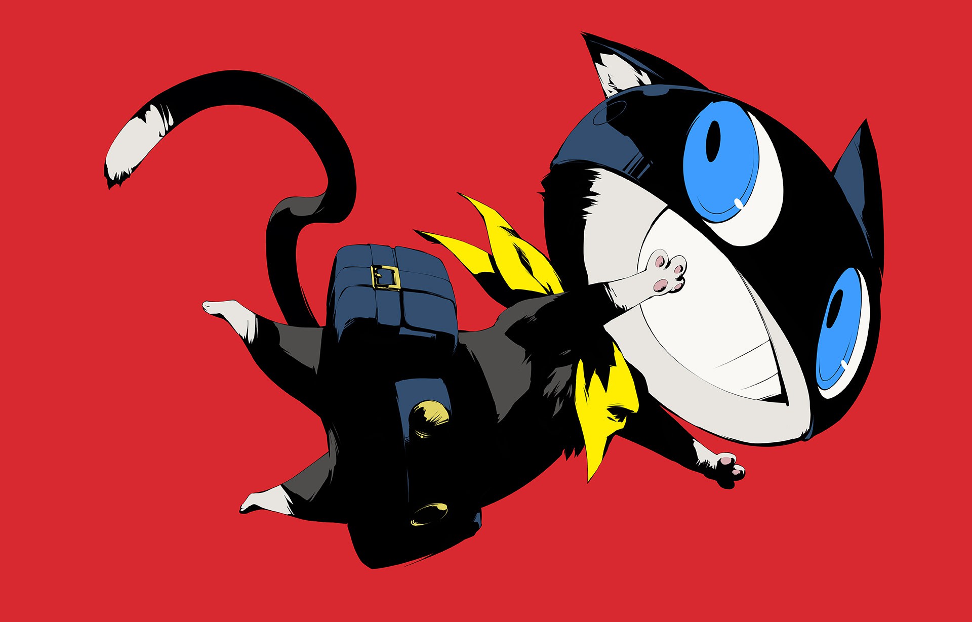 Artwork Morgana. Persona 5. Atlus. Cook and Becker