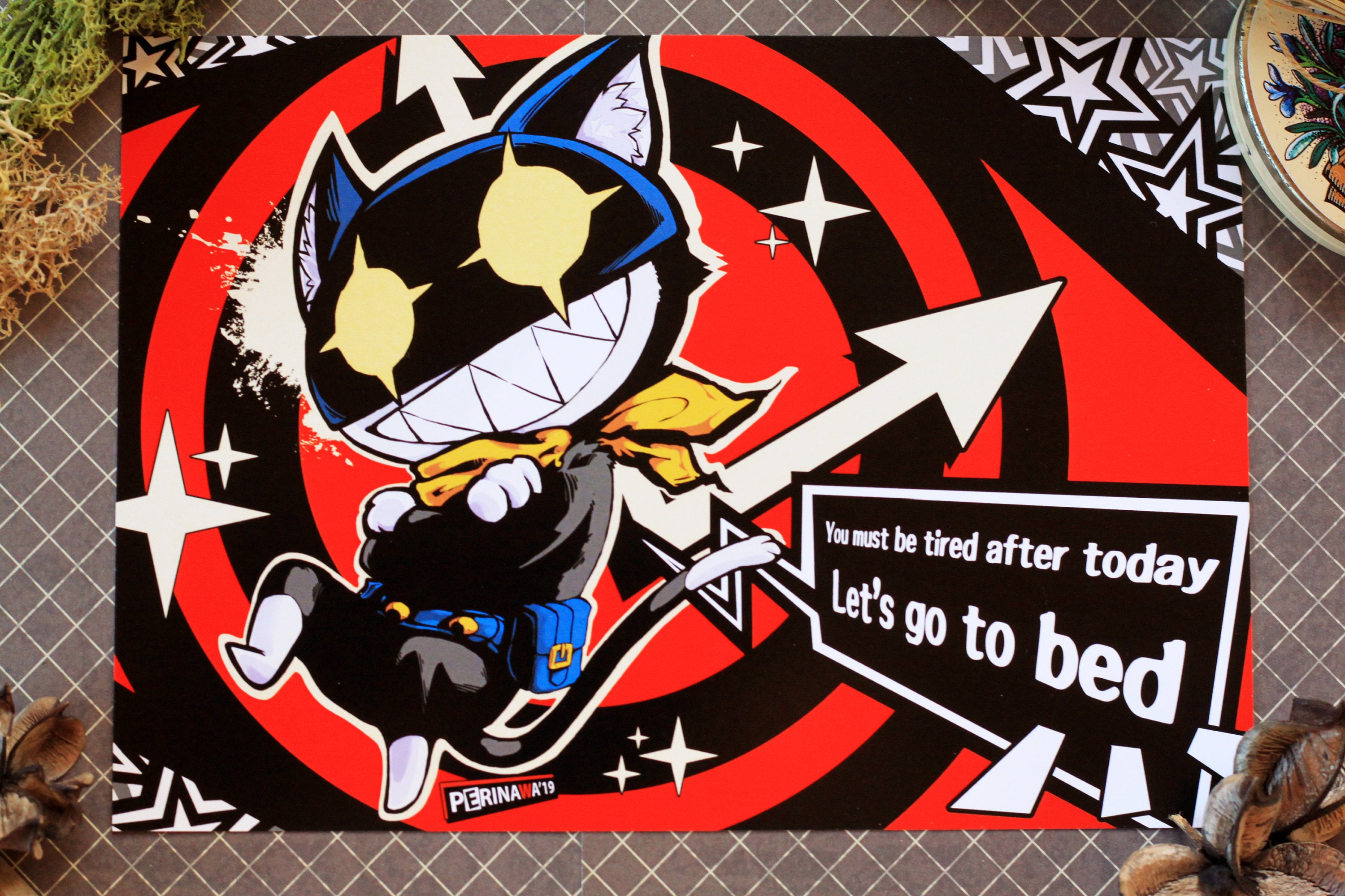Morgana Persona 5 Print Phantom Thieves