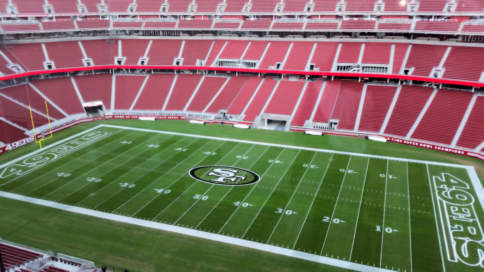Press Box, Levi's Stadium, Santa Clara, CA. Press Box, Levi