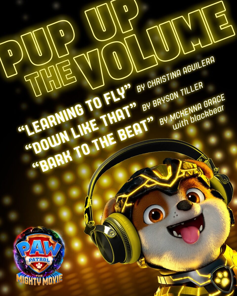 PAW Patrol: The Mighty Movie' Tunes Up with Tracks from Christina Aguilera, Bryson Tiller & More