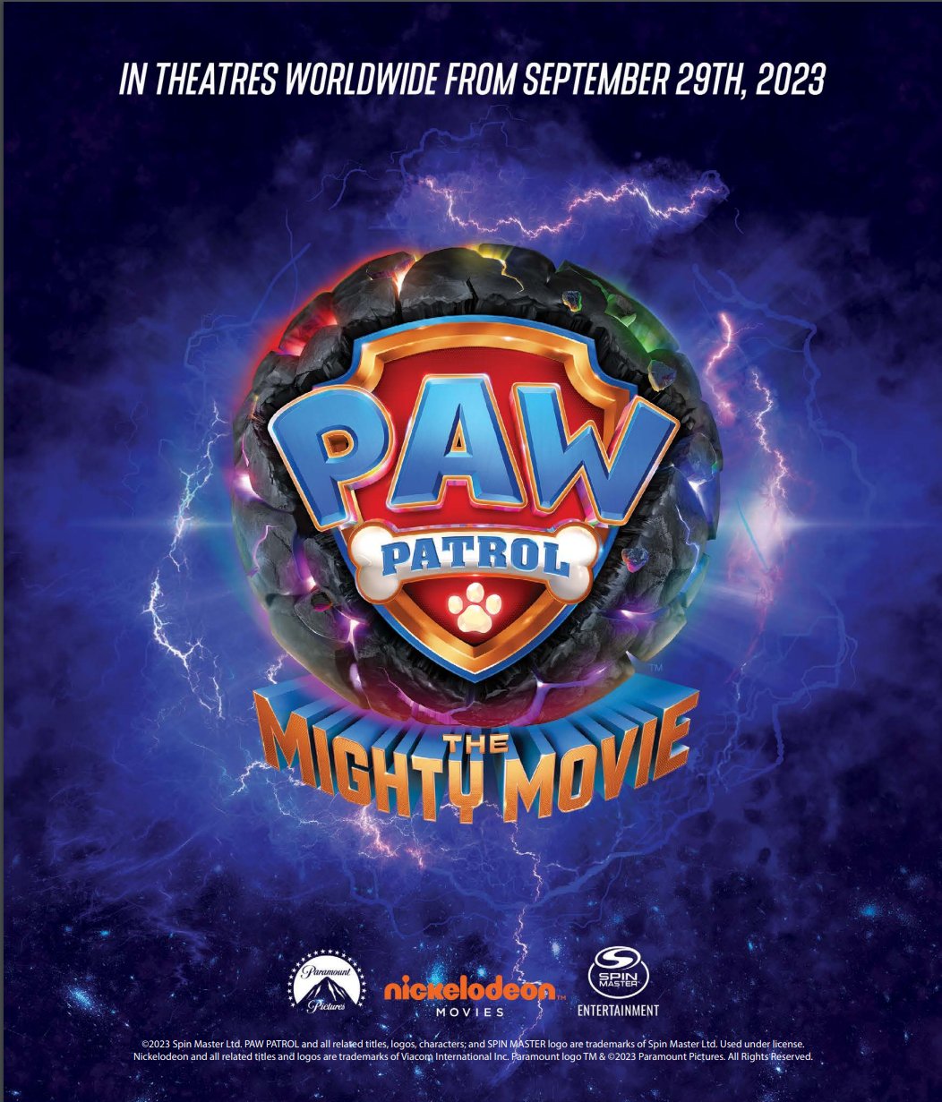 NickALive! - #PAWPatrol: The Mighty Movie poster!