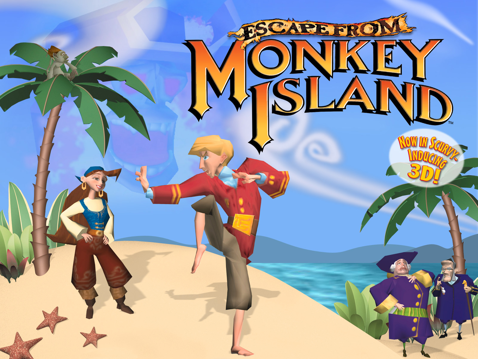 Escape from Monkey Island (Wallpaper). The International House of Mojo