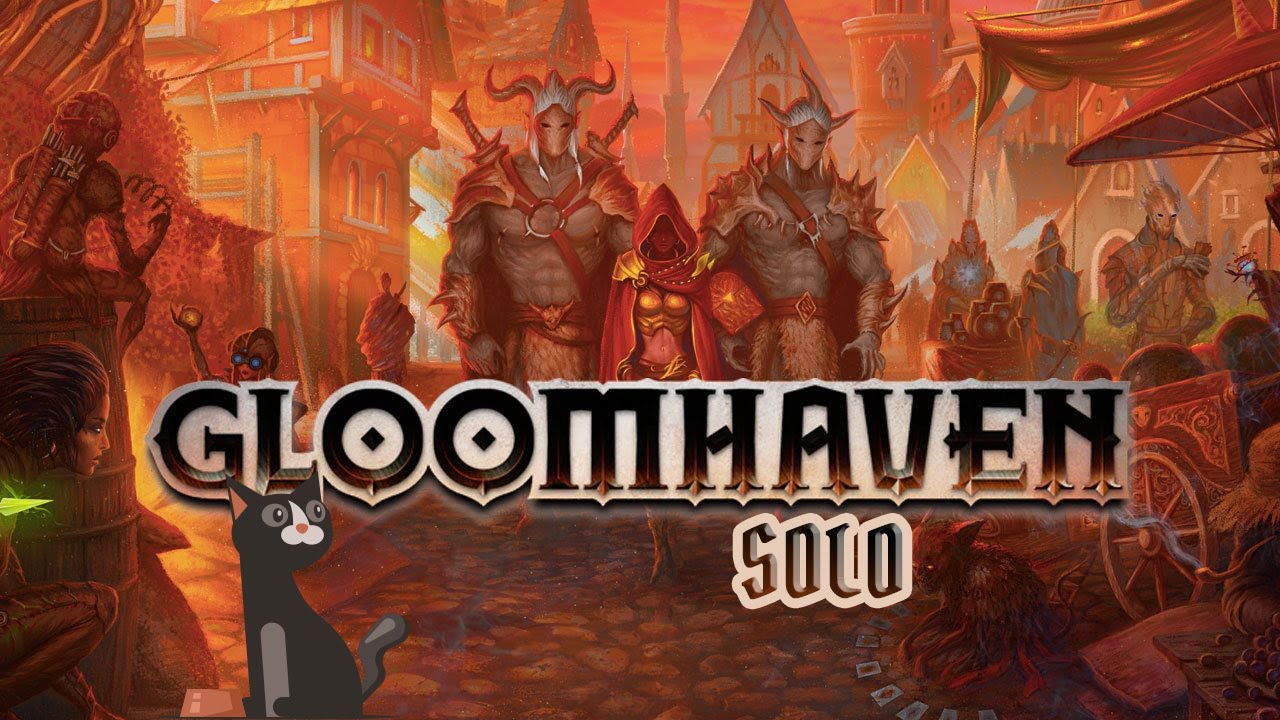 Gloomhaven Lightning Solo Scenario: Unnatural Insults. Actual Play, Single player Play Through
