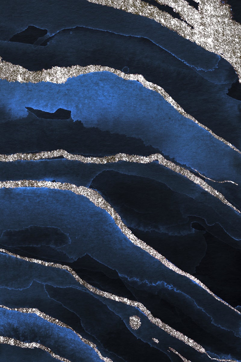 Marble Blue Gold Background Image Wallpaper