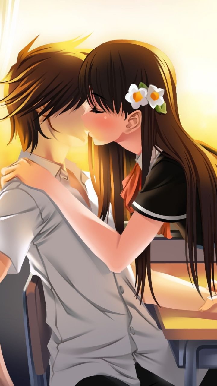 Anime couple Wallpaper Download