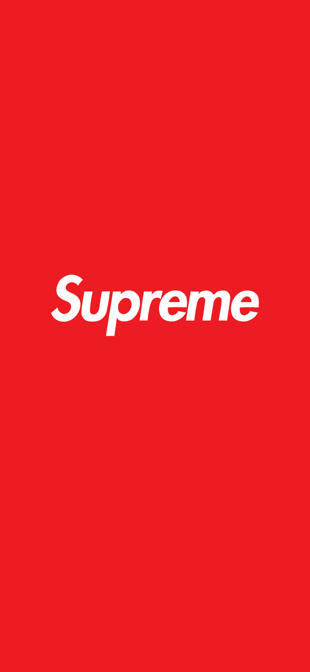 Supreme Logo Red Wallpaper