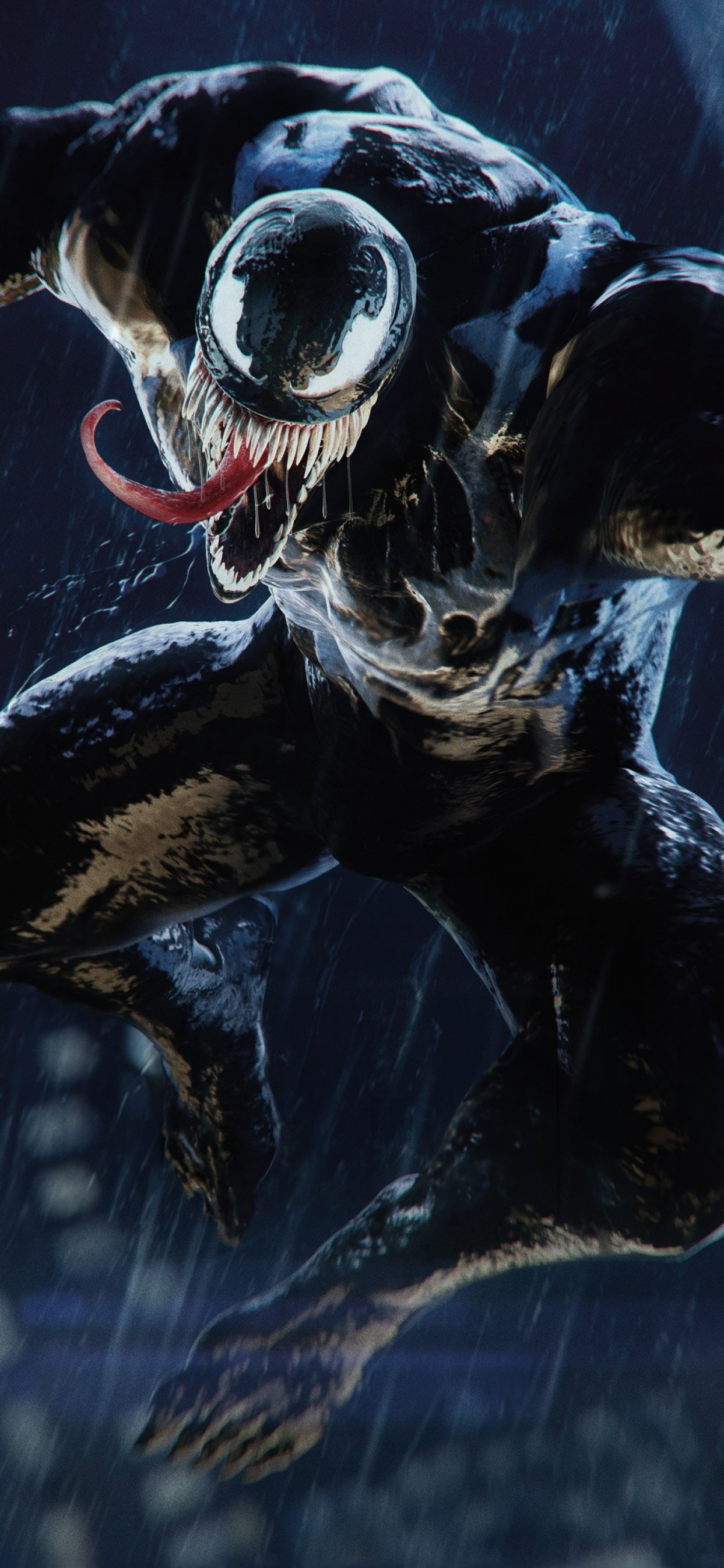 Venom in Spider Man 2 Game 4K Wallpaper