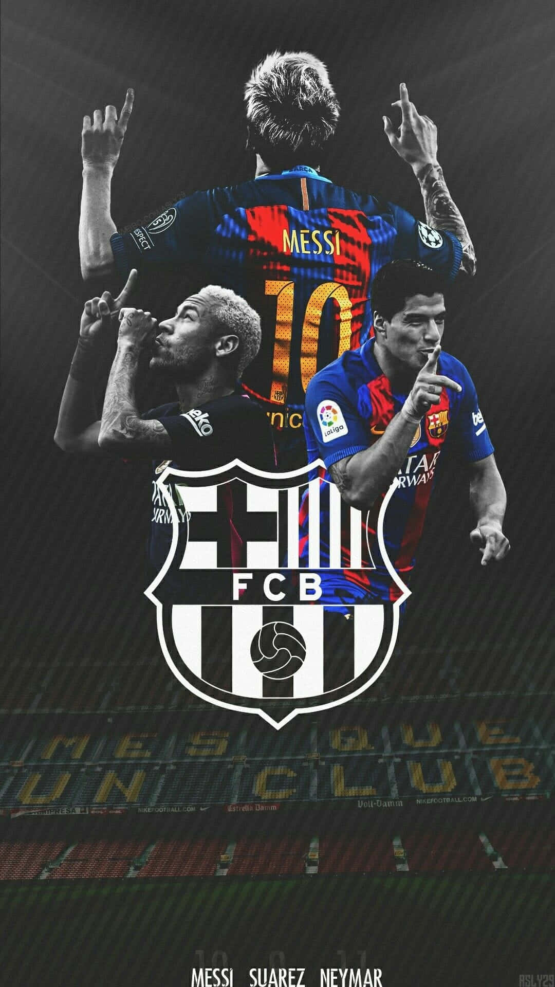 Download 'The best of the best: Lionel Messi and Neymar Jr.' Wallpaper
