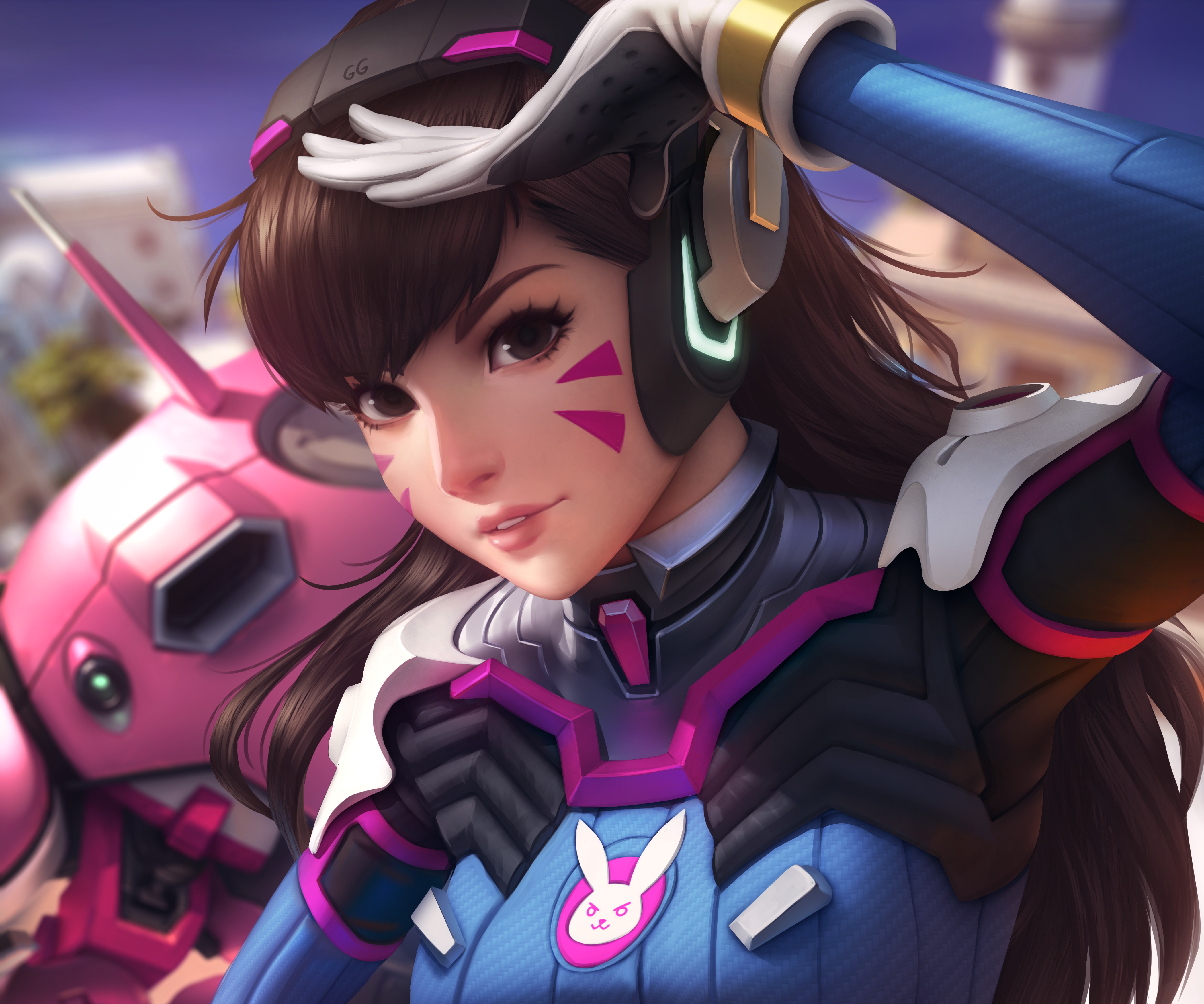 D.Va (Overwatch) HD Wallpaper and Background