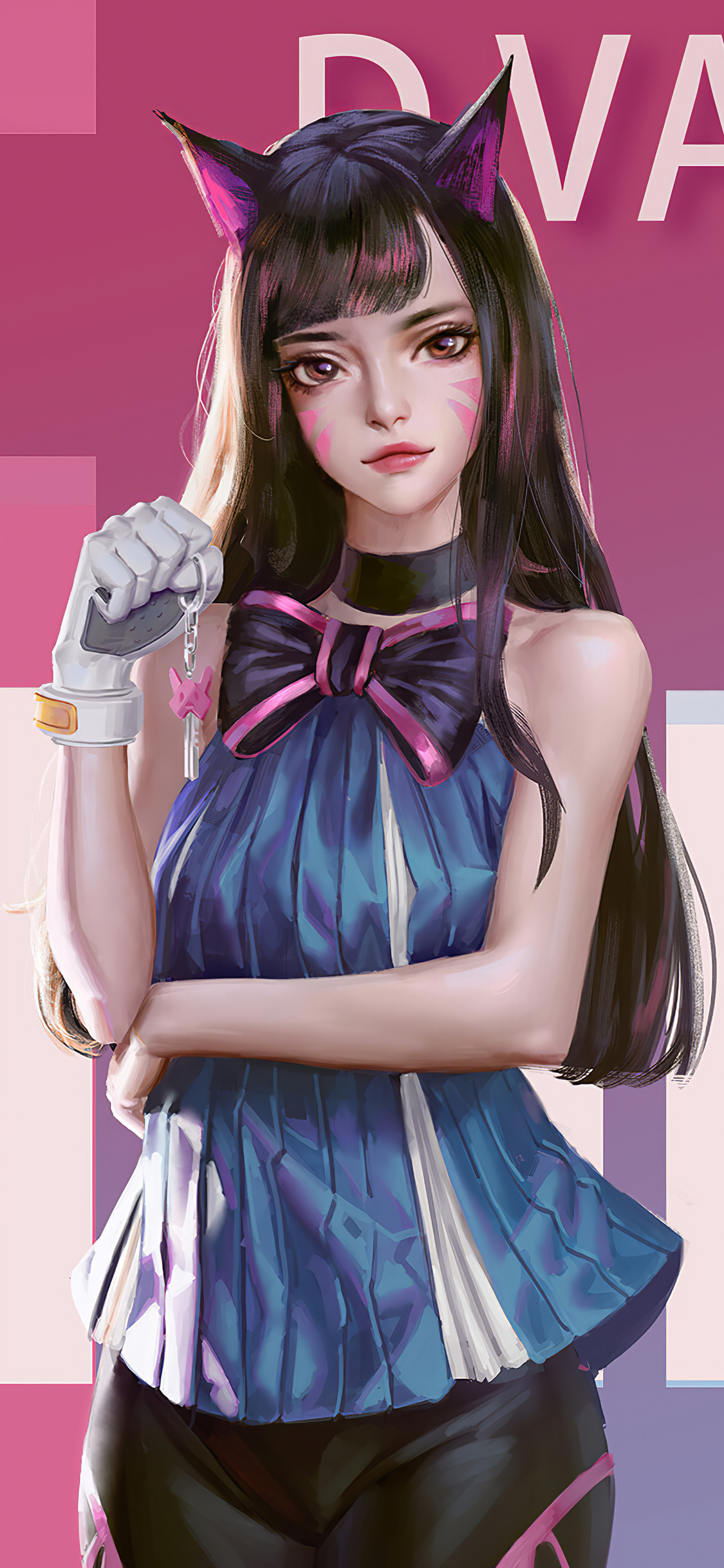 Dva Overwatch 2 Arts iPhone XS, iPhone 10, iPhone X HD 4k Wallpaper, Image, Background, Photo and Picture