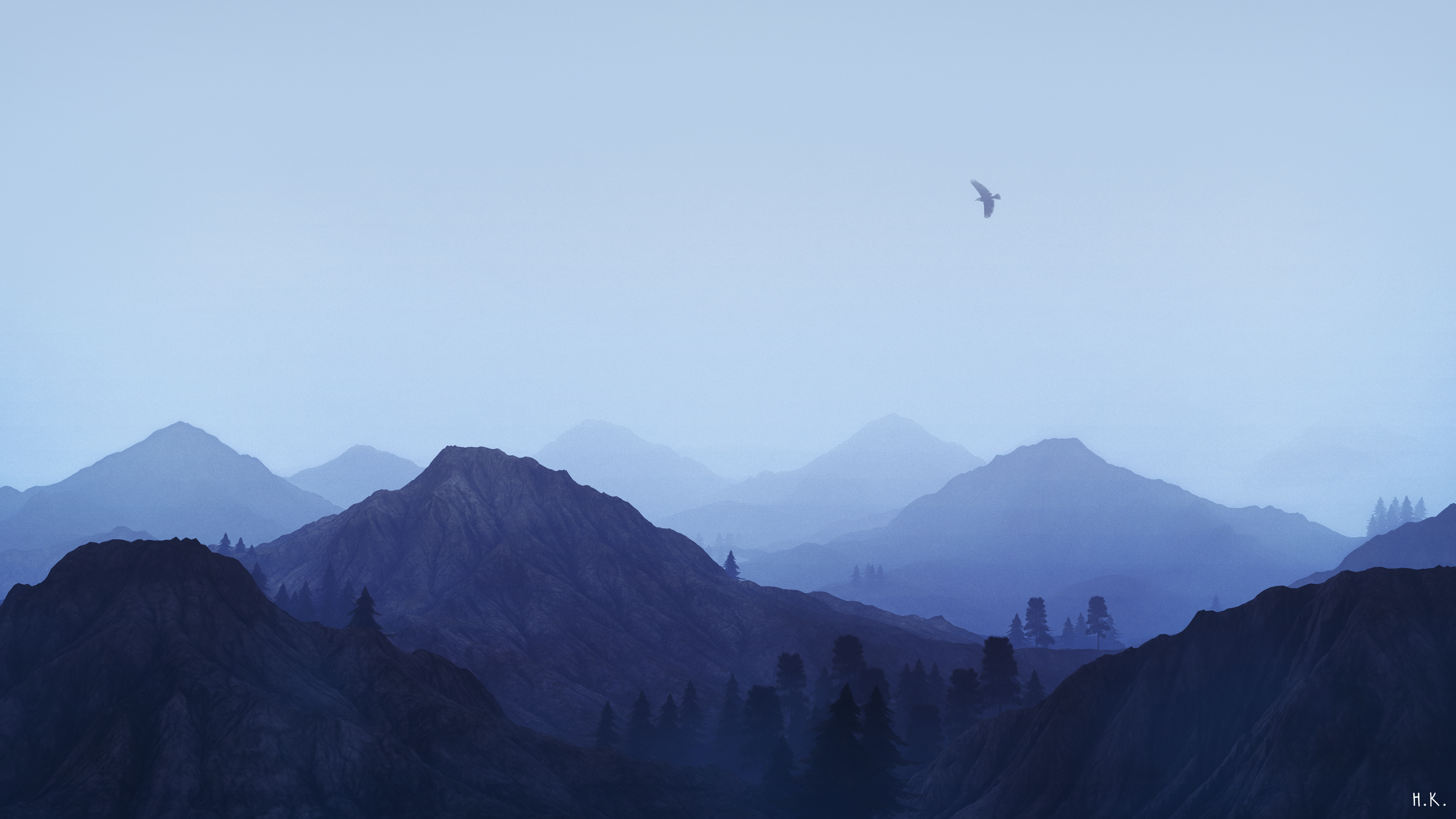 Misty Mountains 4k Wallpaper, HD Photography Wallpaper, 4k Wallpaper, Image, Background, Photos and Picture