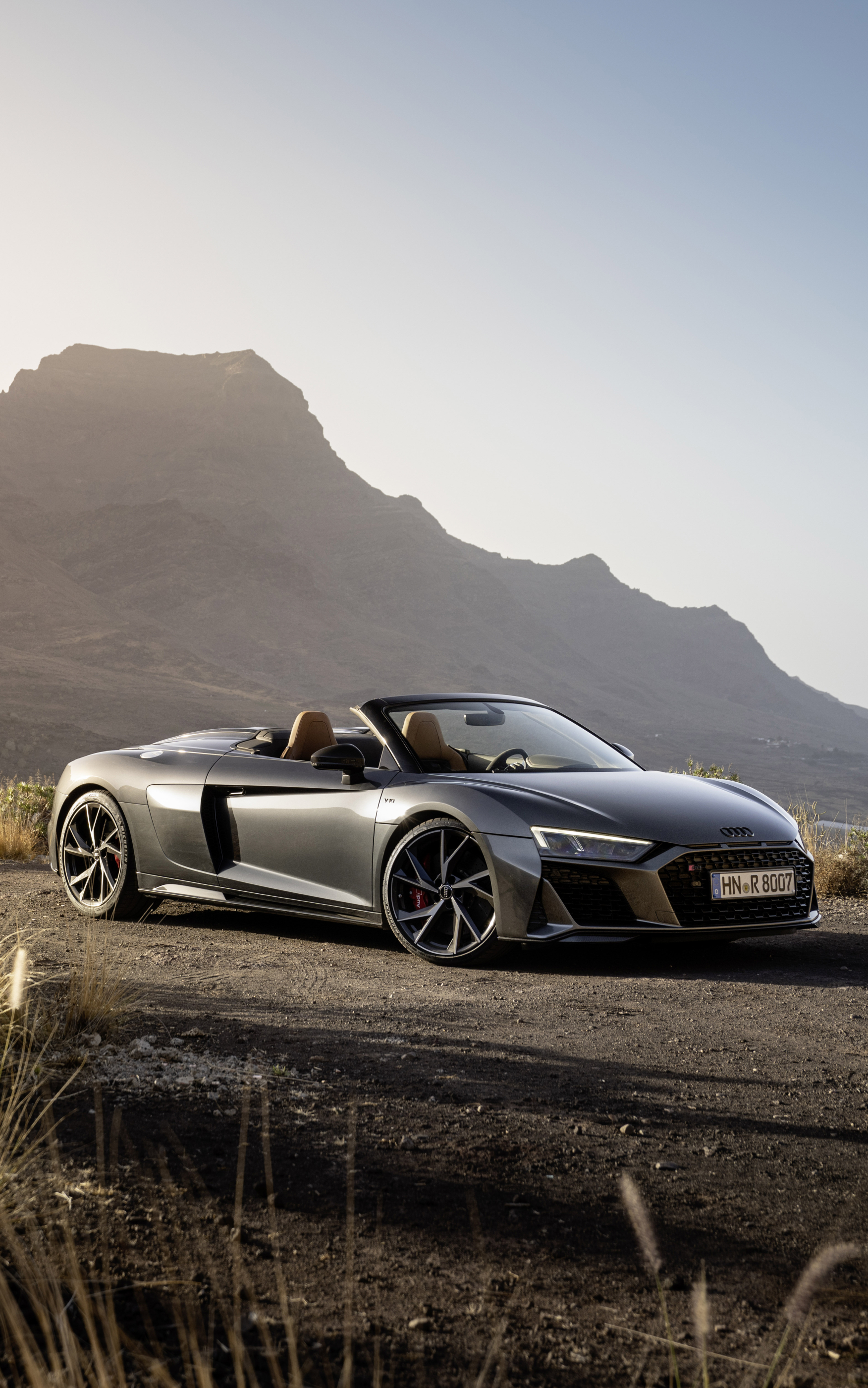 Audi R8 V10 Phone Wallpaper