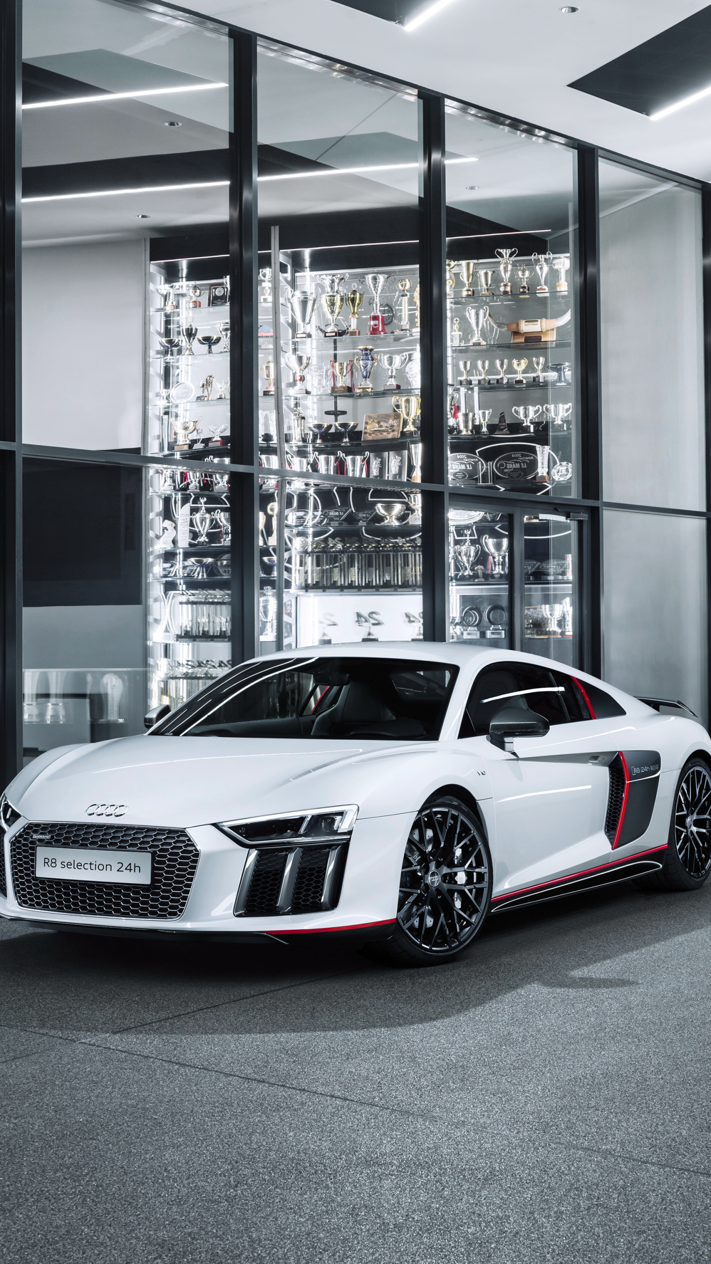 Audi R8 V10 Phone Wallpaper