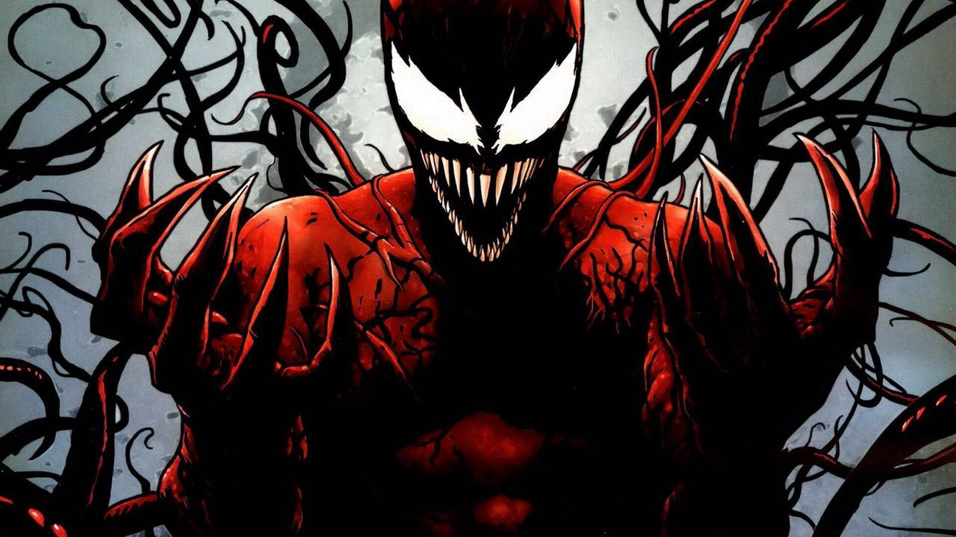 Download Marvel Carnage Comic Drawing Wallpaper