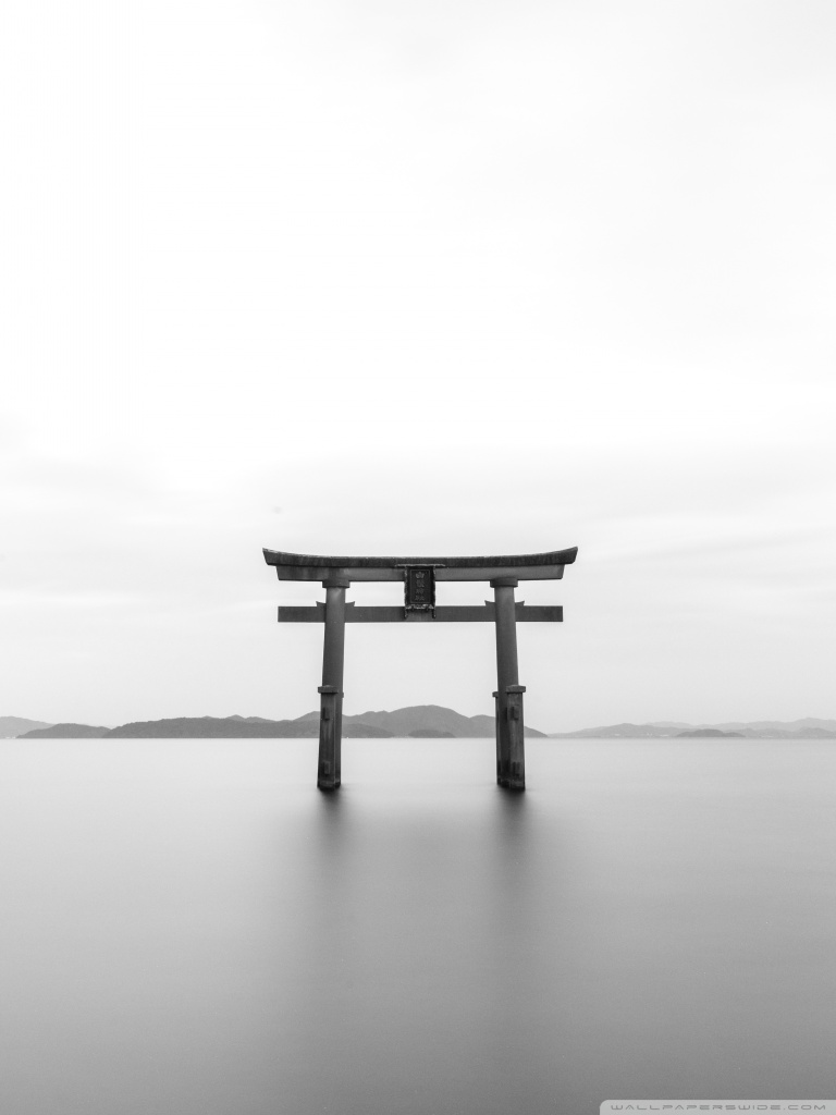 Torii Black and White Ultra HD Desktop