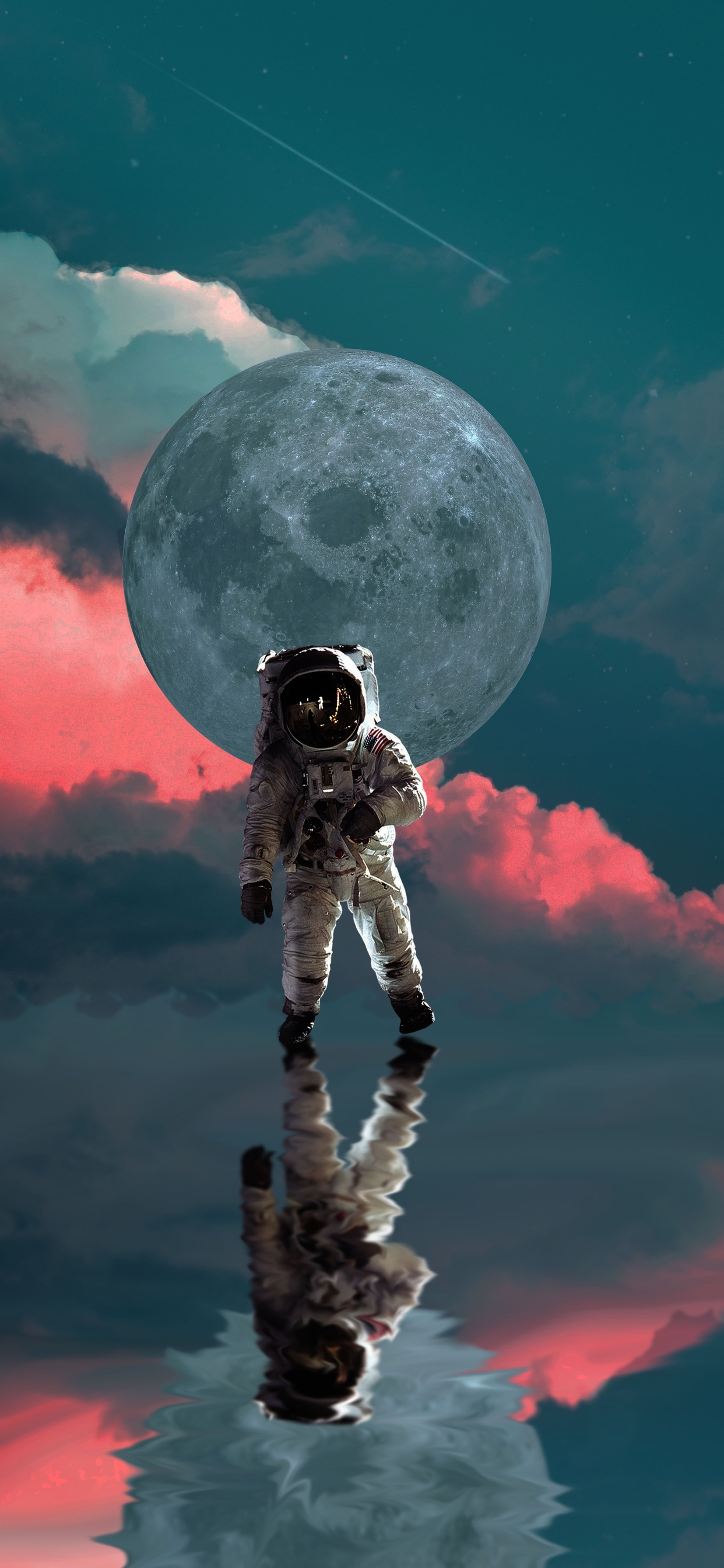 An Astronaut 4k iPhone XS MAX HD 4k Wallpaper, Image, Background, Photo and Picture