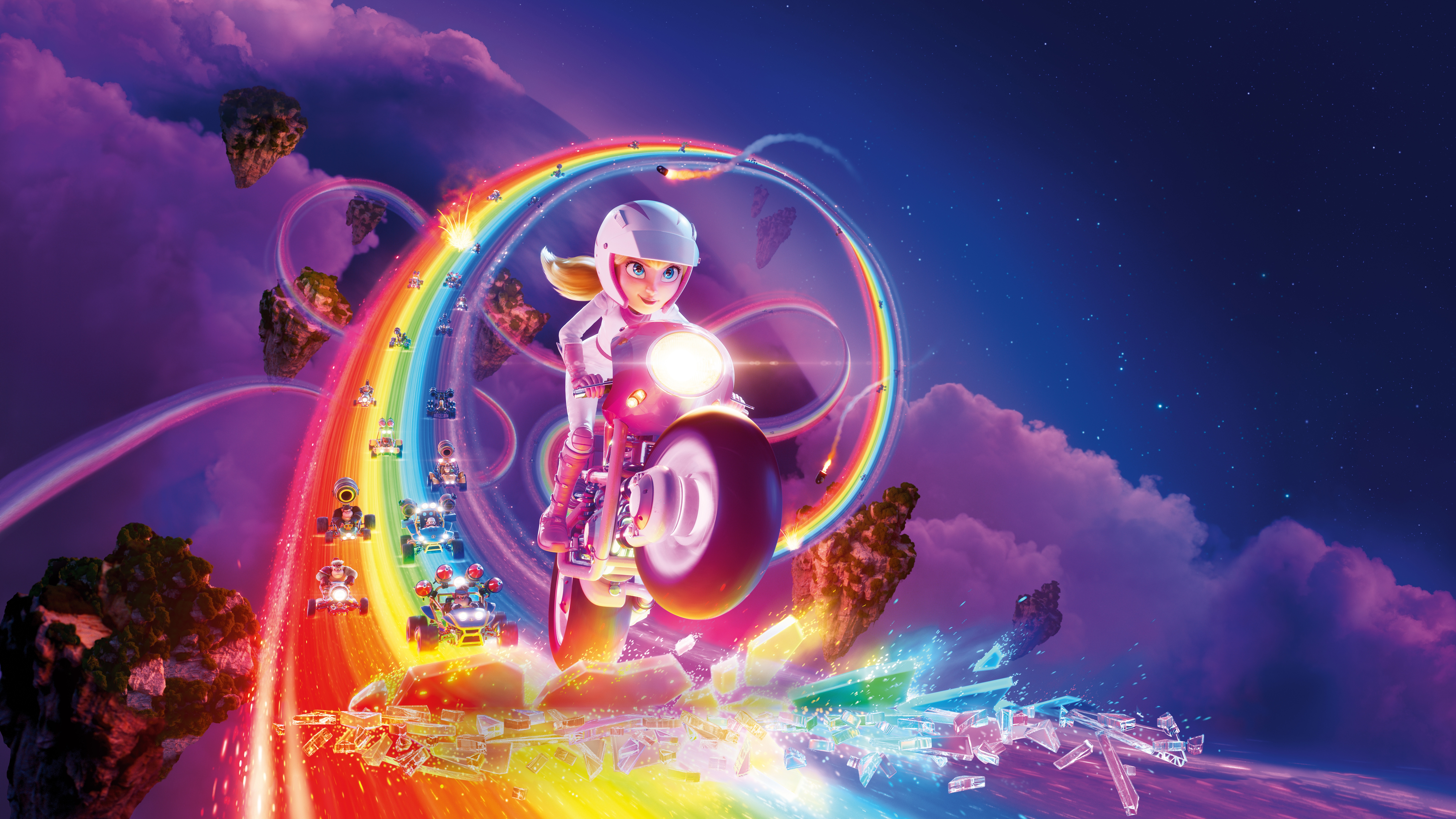 Princess Peach Wallpaper 4K, The Super Mario Bros. Movie