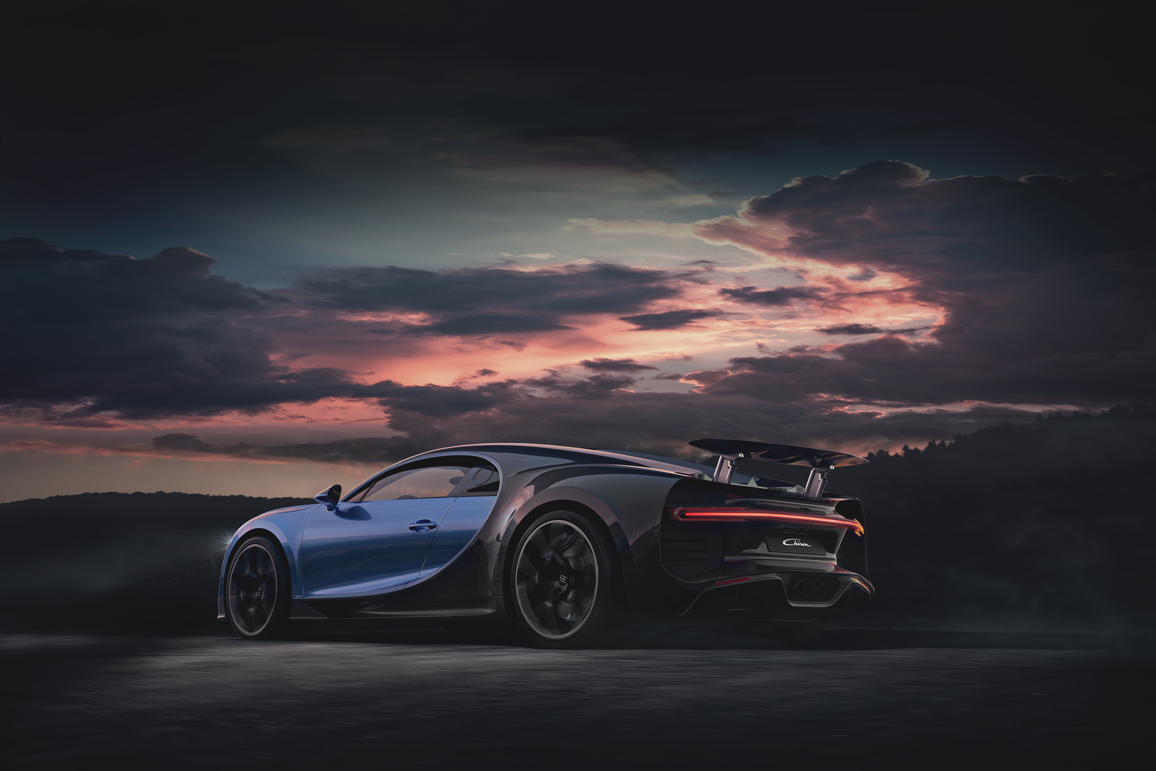 Blue Bugatti Chiron Sport 2020 4k, HD Cars, 4k Wallpaper, Image, Background, Photo and Picture