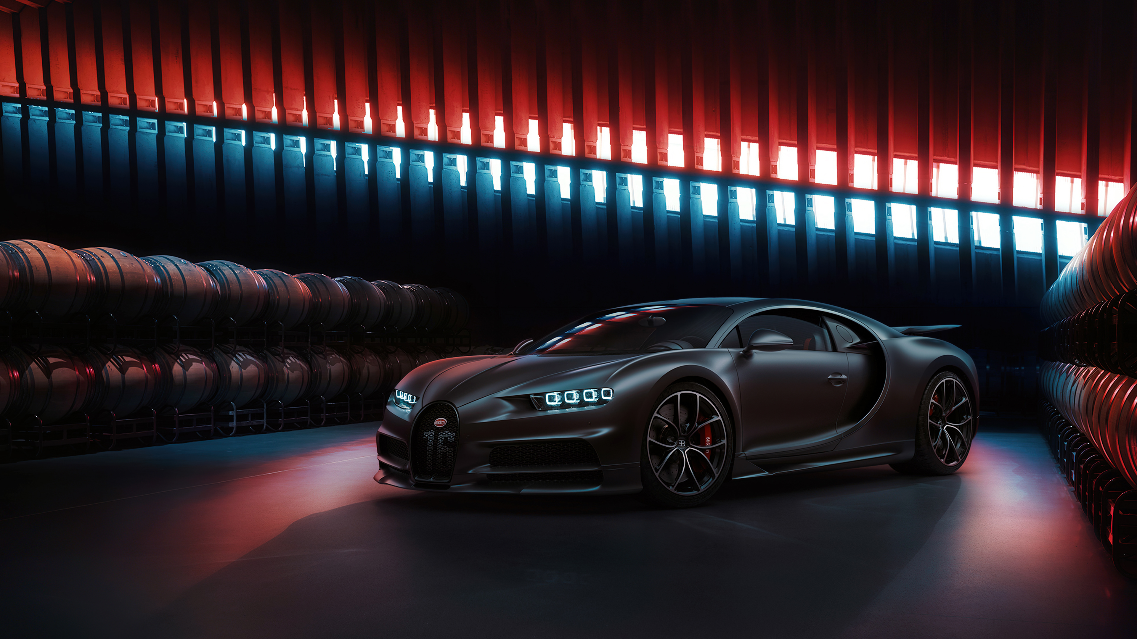 Bugatti Chiron 4K 3 Wallpaper Car Wallpaper