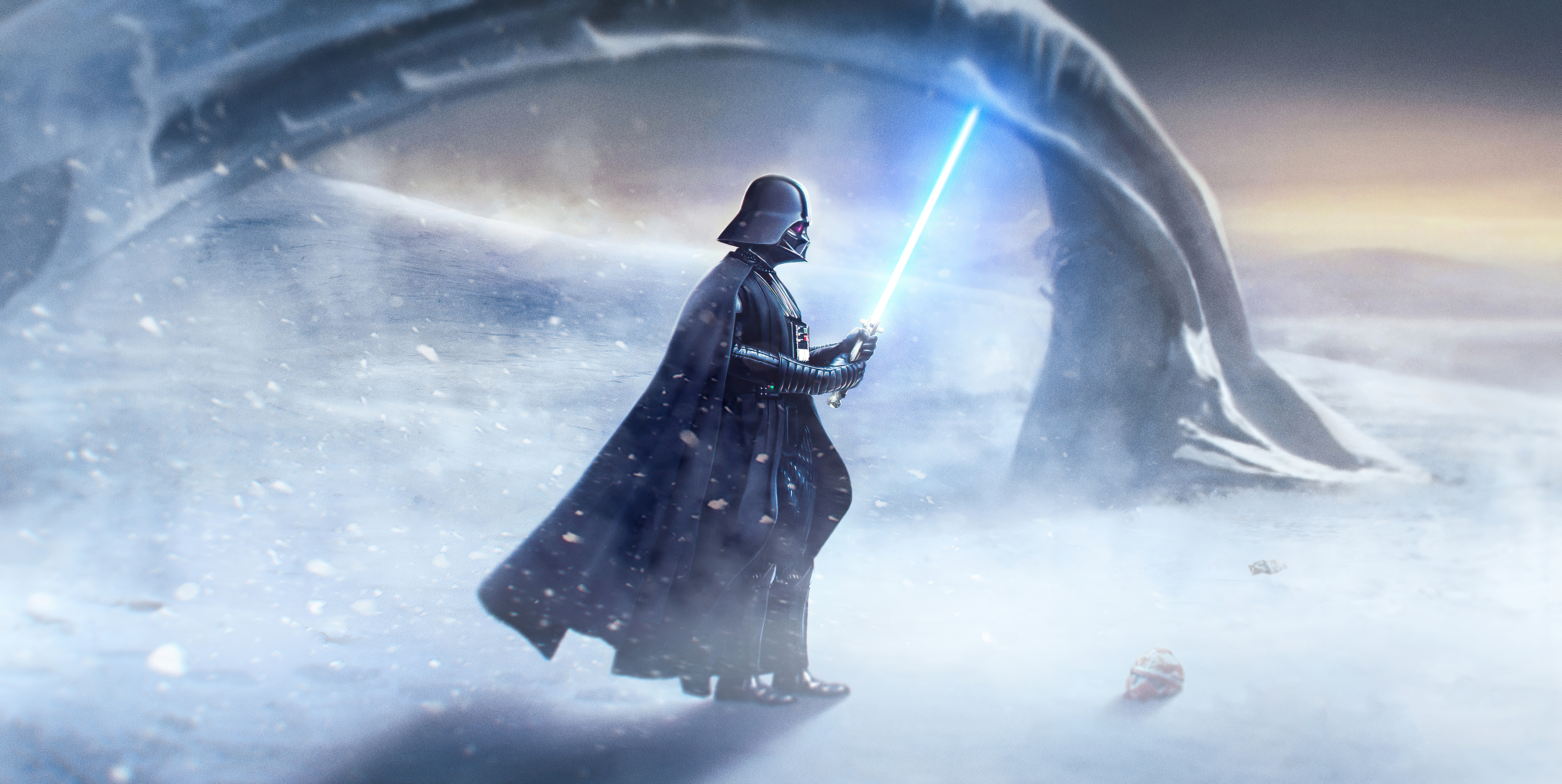 The Clone Wars Darth Vader 4k Wallpaper