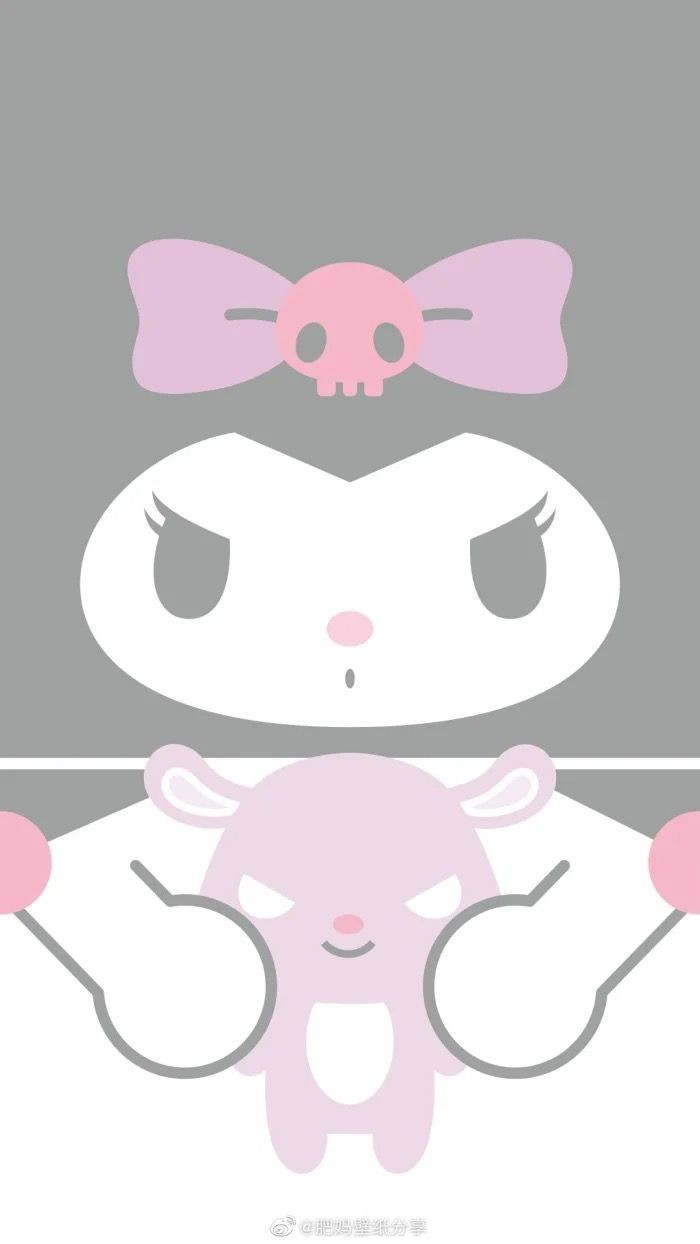 pastel colored Kuromi