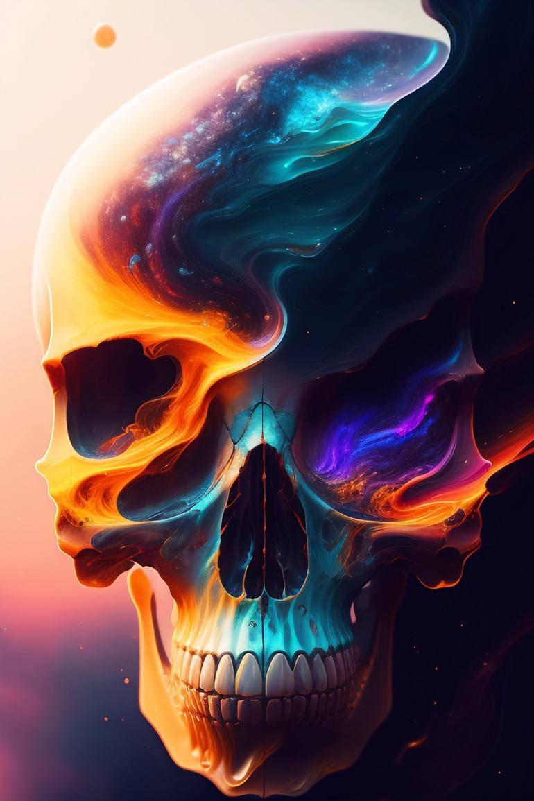 Skull Nebula Digital