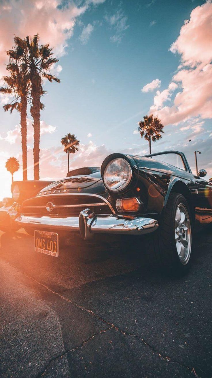 Aesthetic Car HD Free Best Wallpaper. Vintage cars, Classic car photography, Old vintage cars