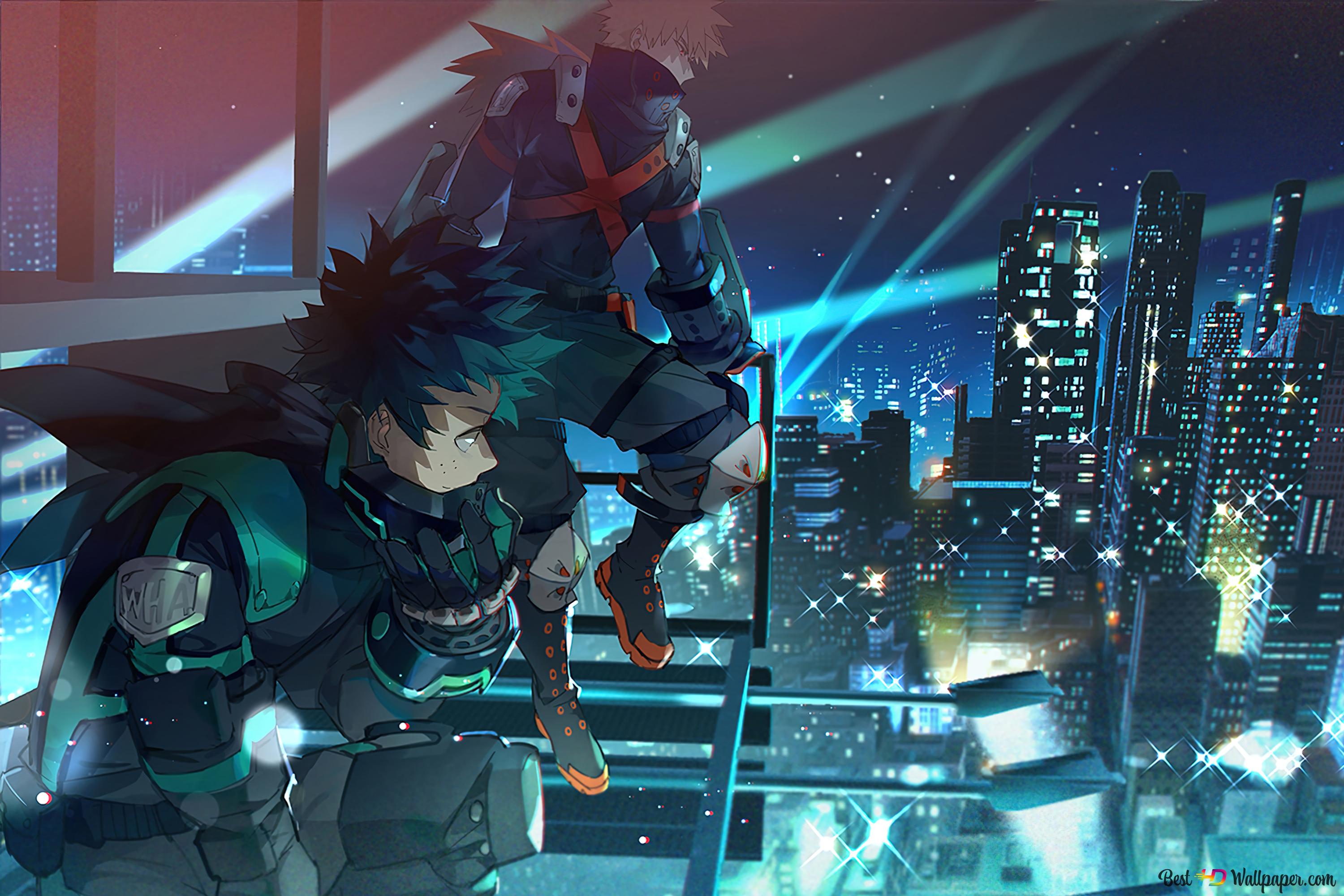 My Hero Academia - 'Izuku Midoriya & Katsuki Bakugo' 4K wallpaper download