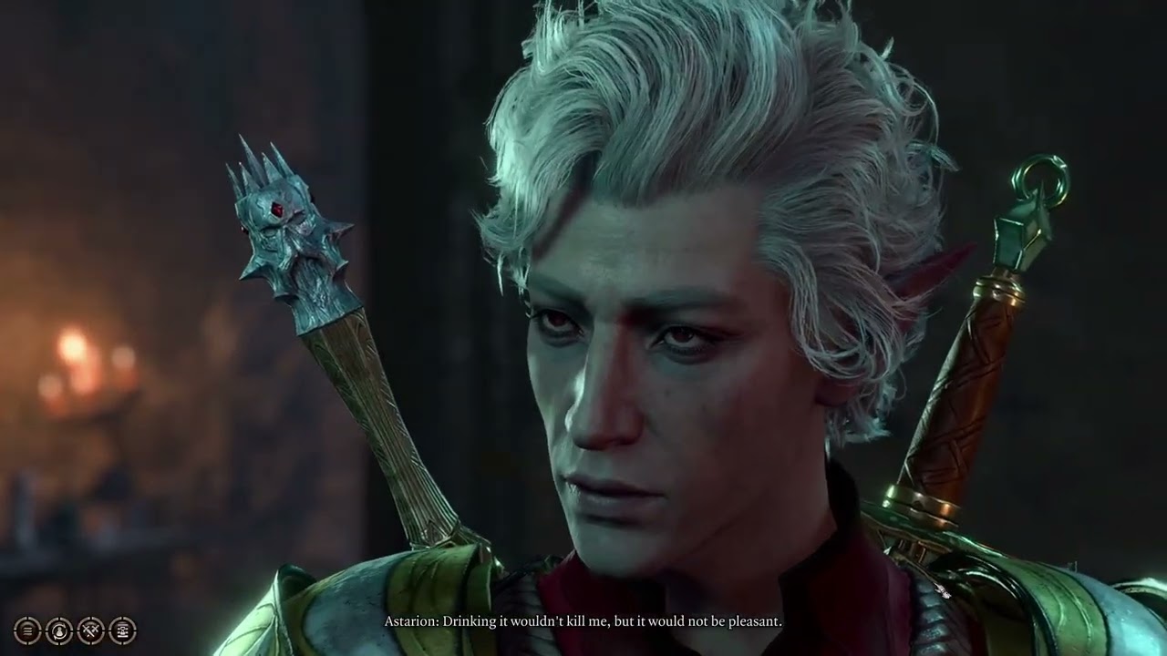 What happens if you don't force Astarion to bite Ablaj Oblodra (Astarion Romance)'s Gate 3