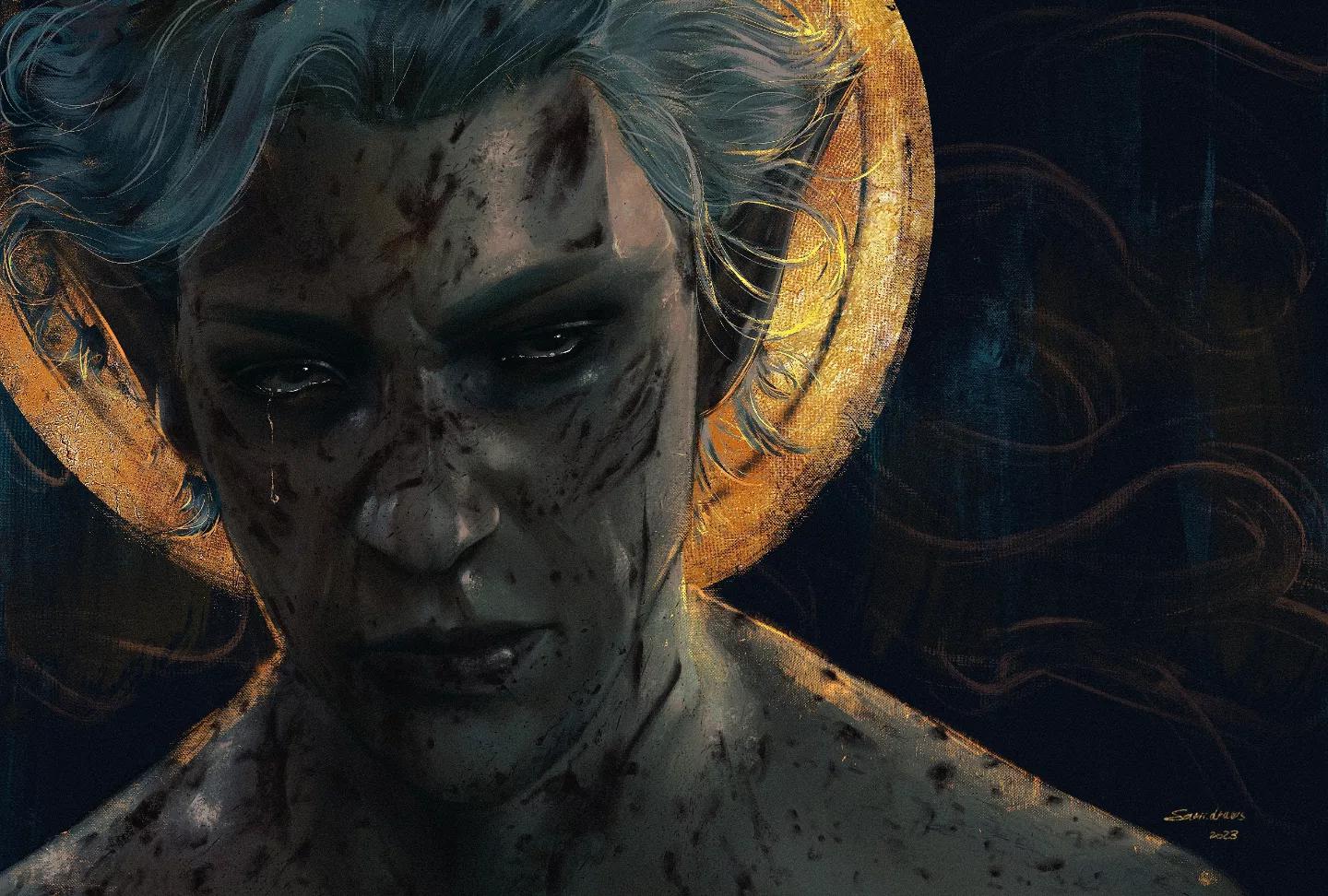 I'm just adding to the growing mountain of Astarion fanart