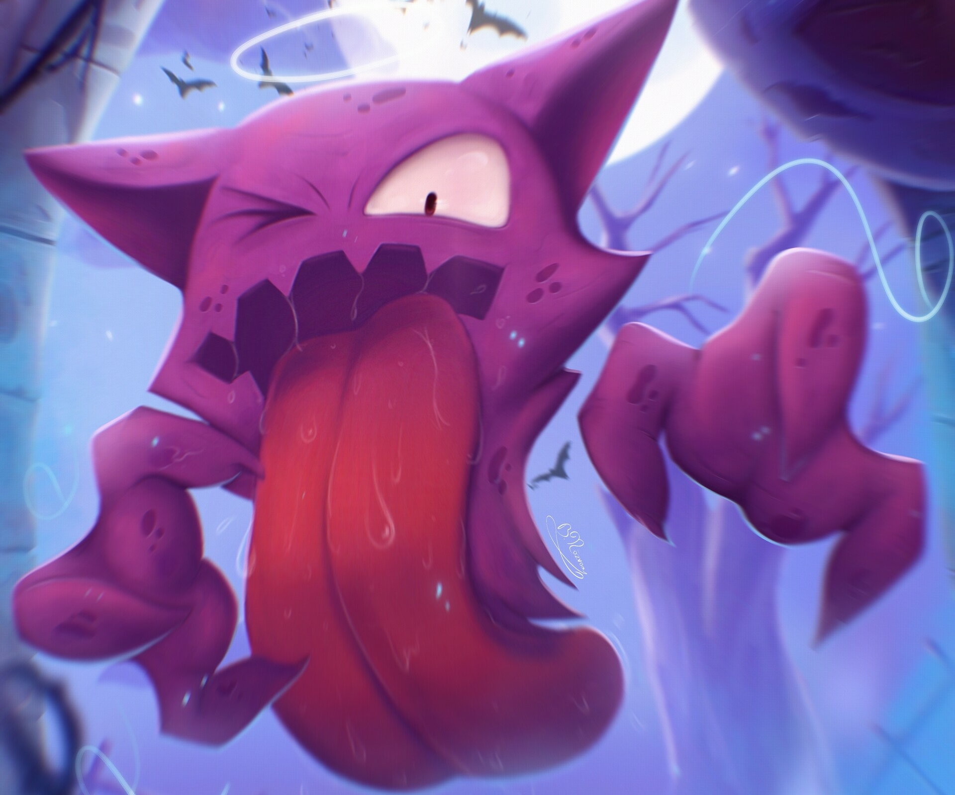 Haunter (Pokémon) HD Wallpaper and Background
