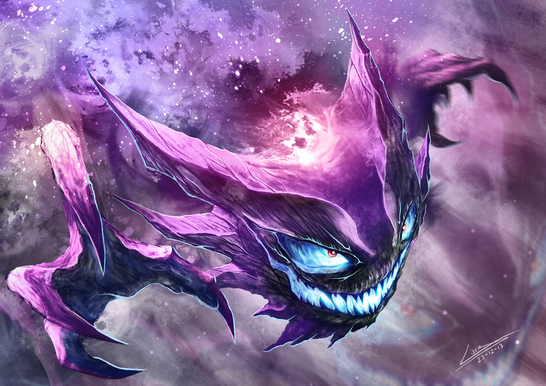 haunter (pokemon) drawn