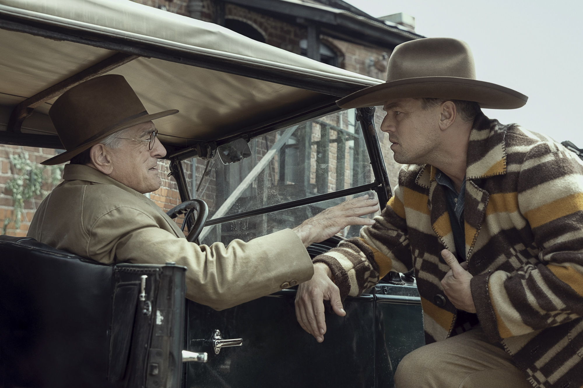 See Robert De Niro, Leonardo DiCaprio in Killers of the Flower Moon pics