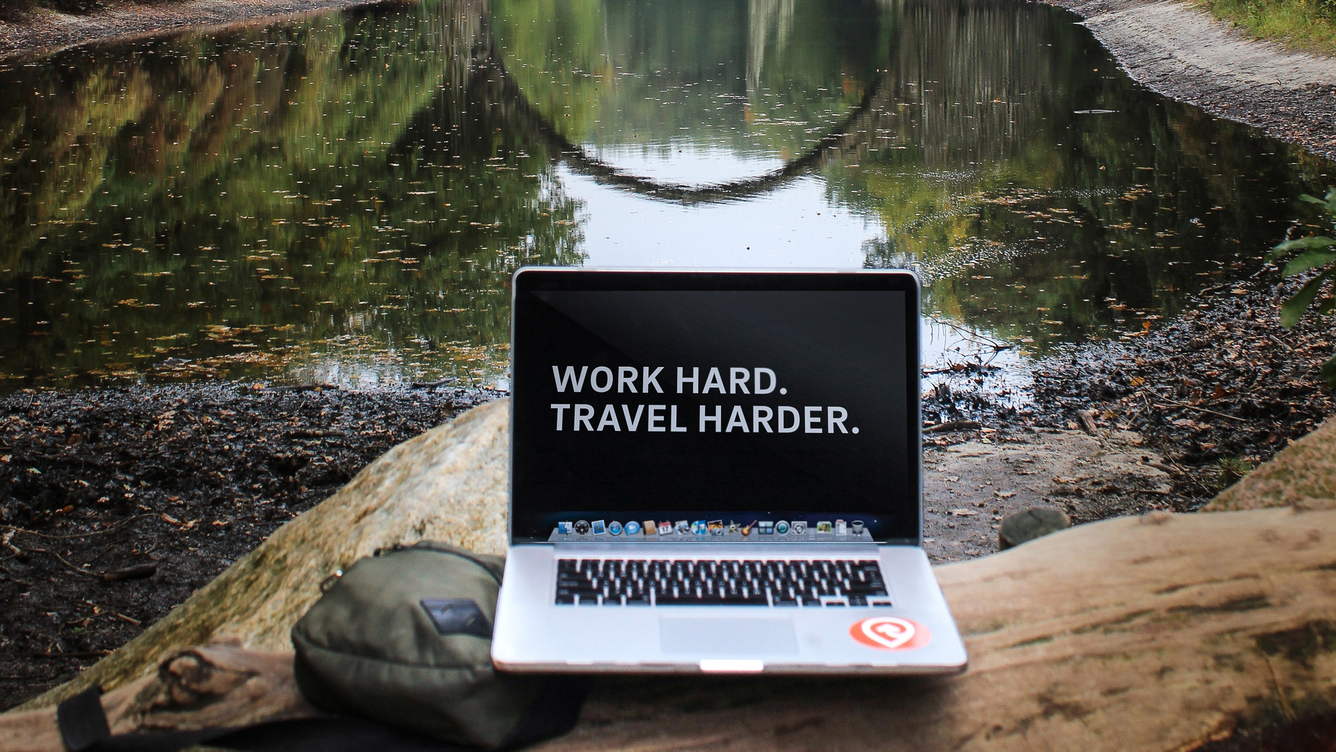 Work Hard Travel Harder Laptop Full HD 1080P HD 4k Wallpaper, Image, Background, Photo and Picture