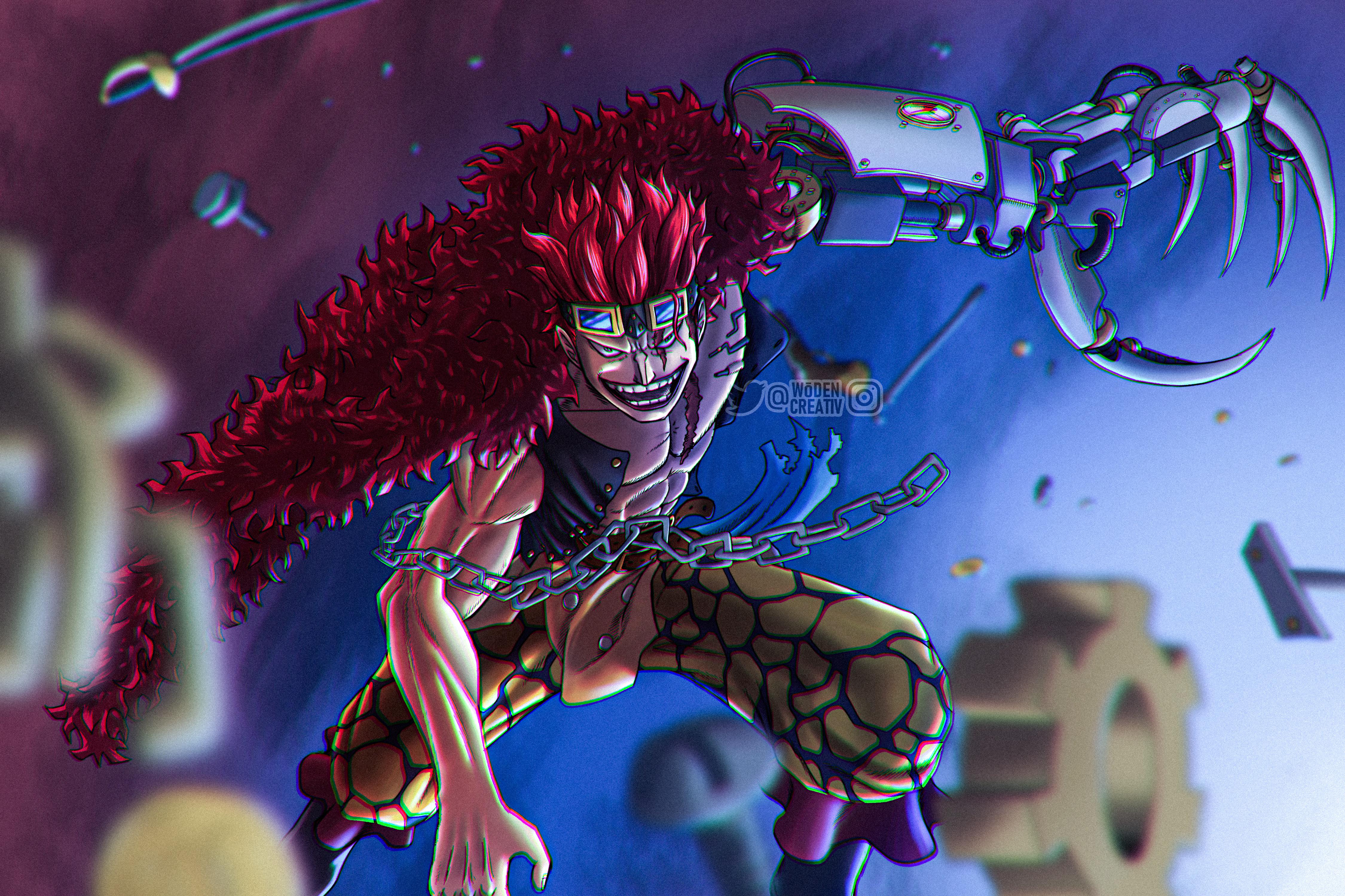 EUSTASS CAPTAIN KID drawing