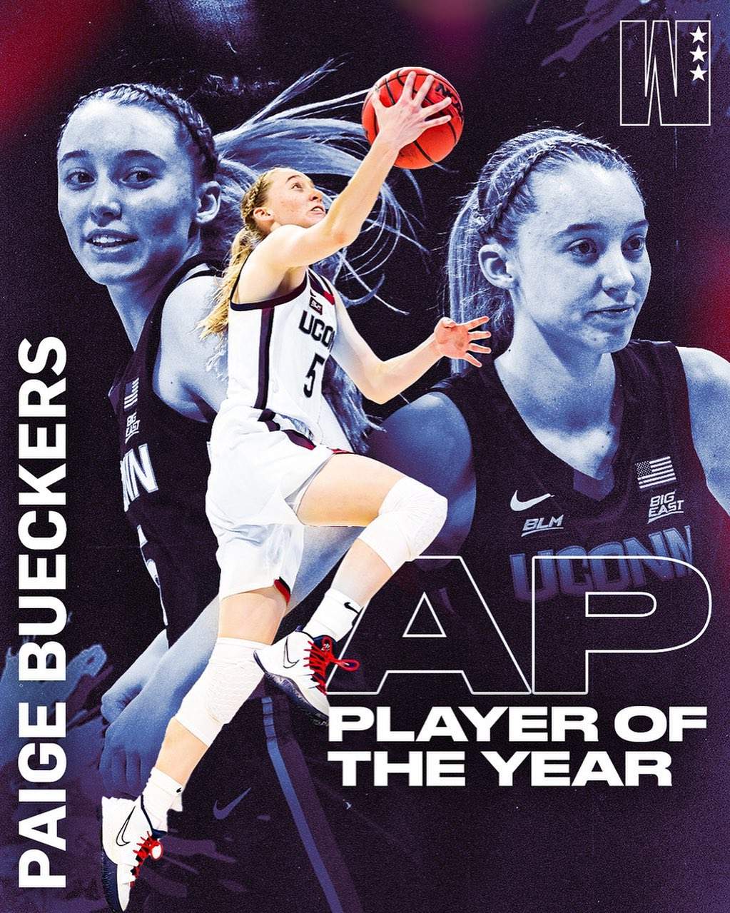 UConn's Paige Bueckers is AP Women's Player of the Year