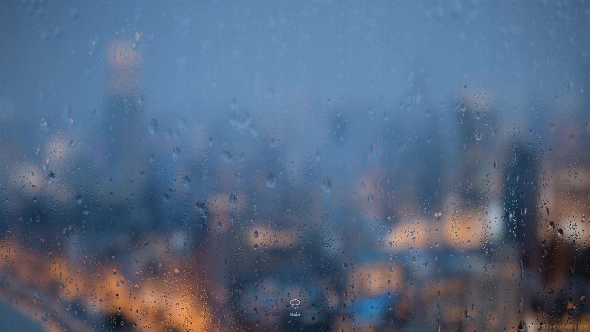 Blurry Rain Live Wallpaper