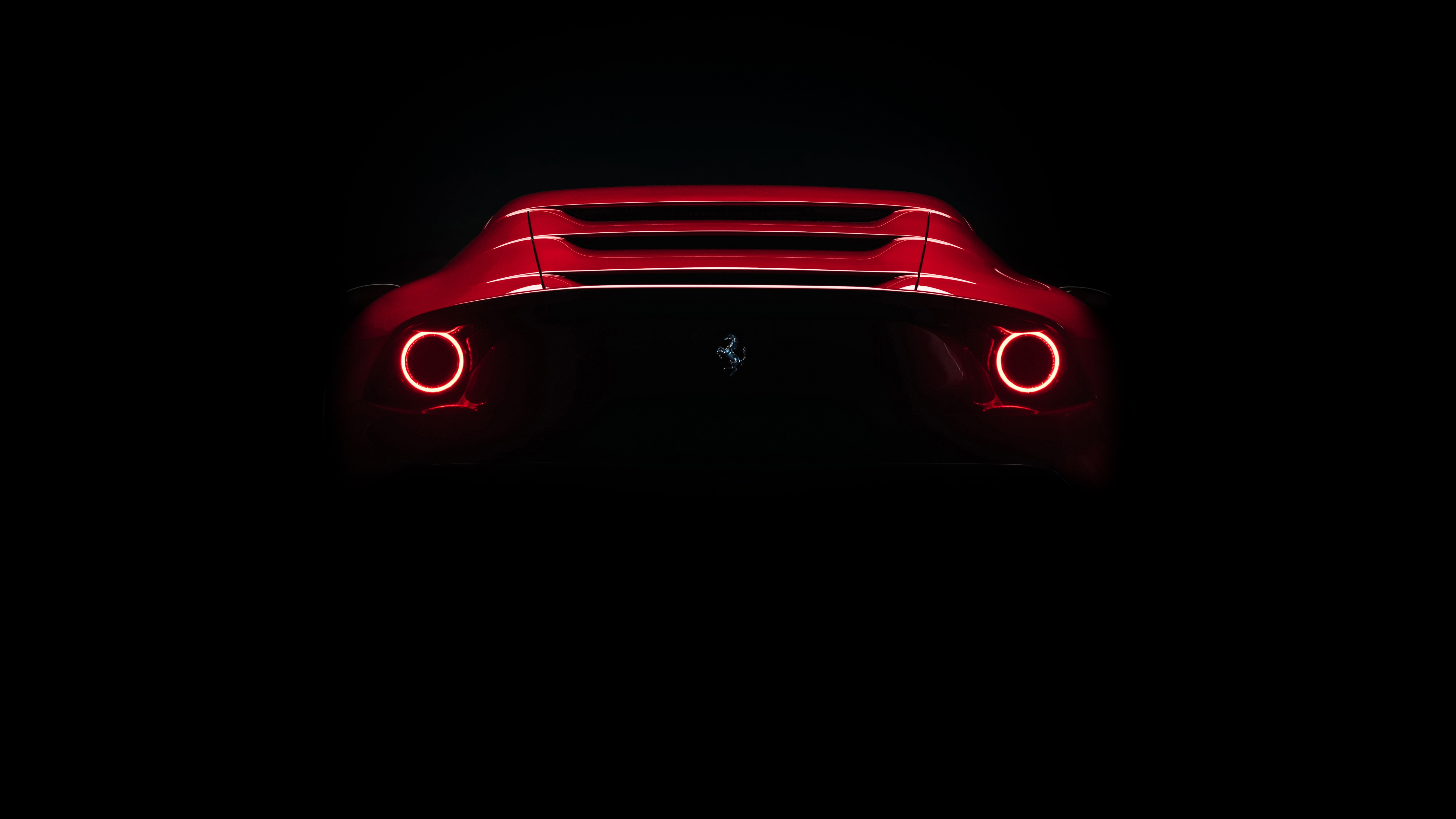 Ferrari Omologata Wallpaper 4K, AMOLED, Supercars