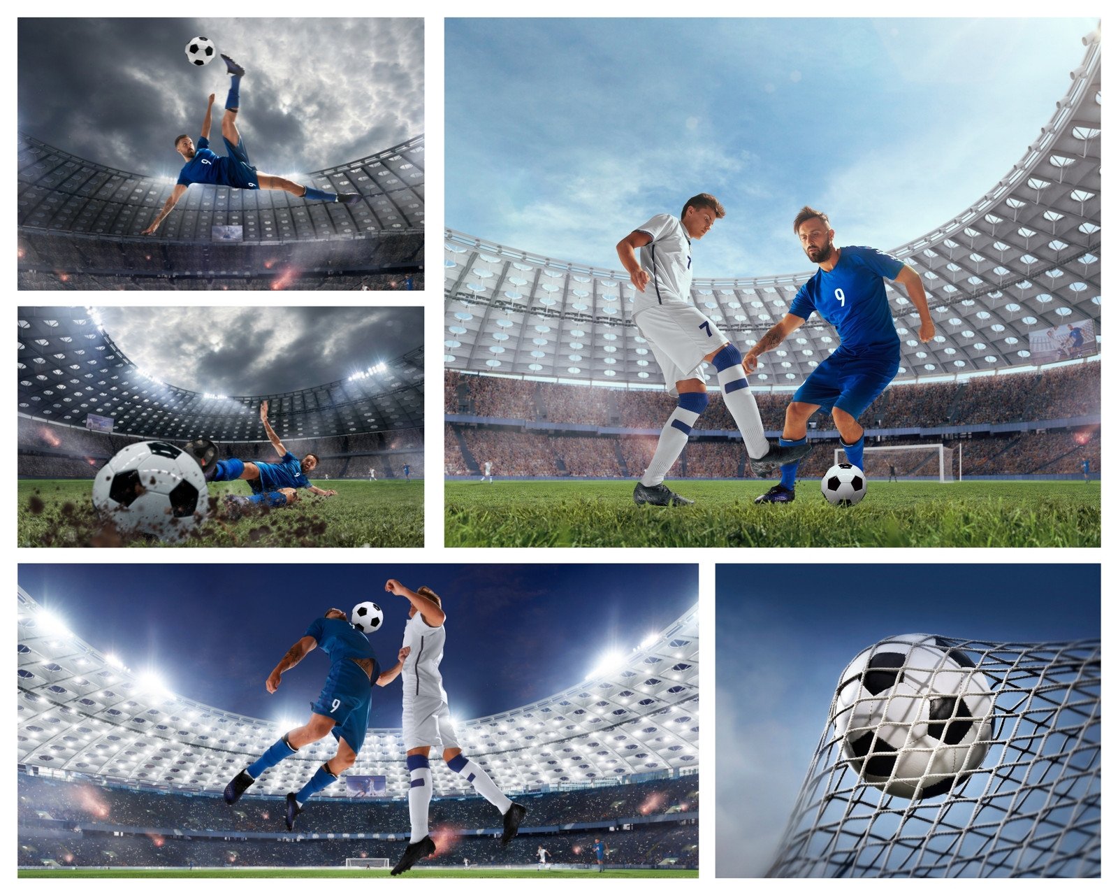 sports photo collage