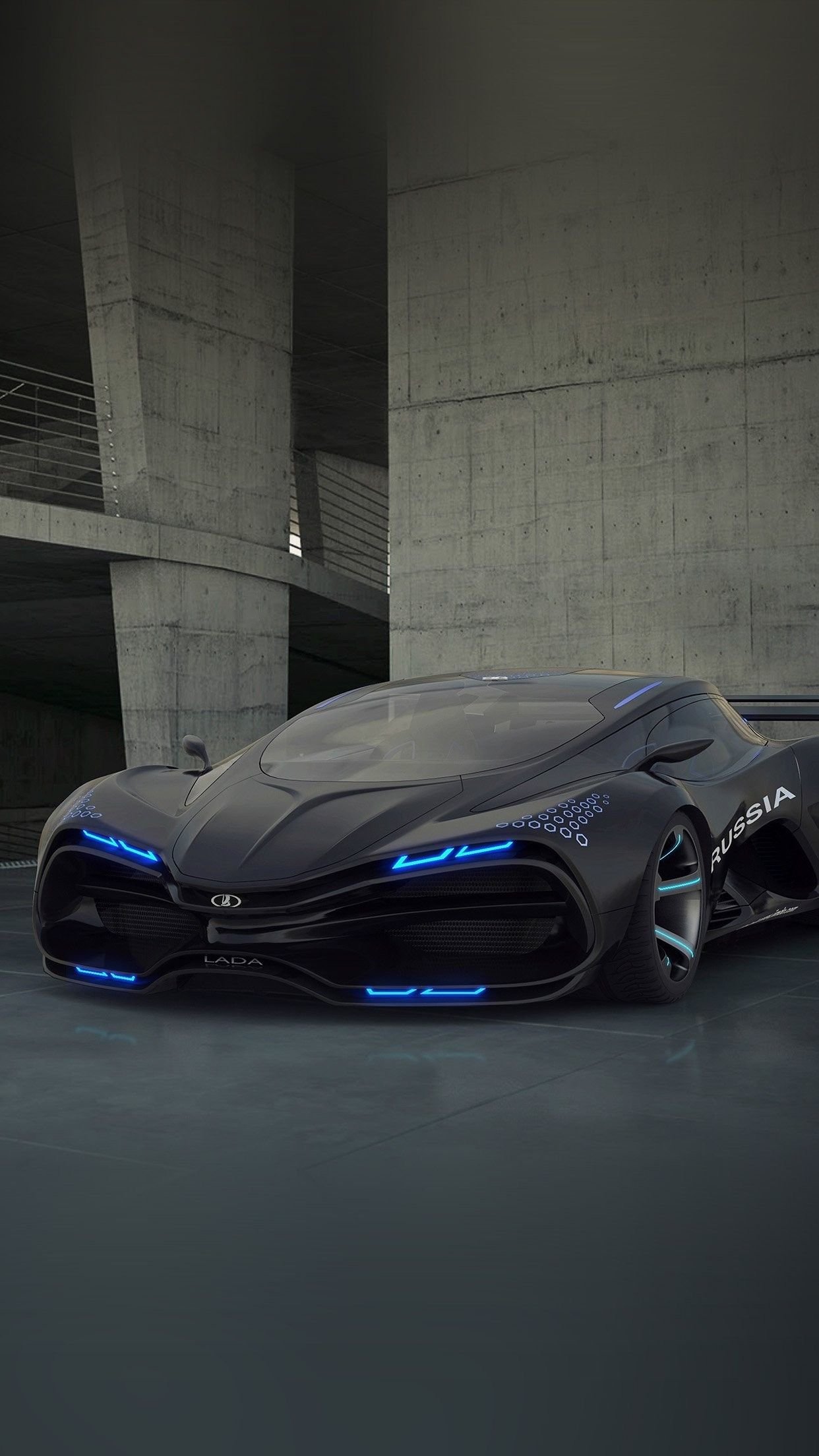Black supercar Wallpaper Download