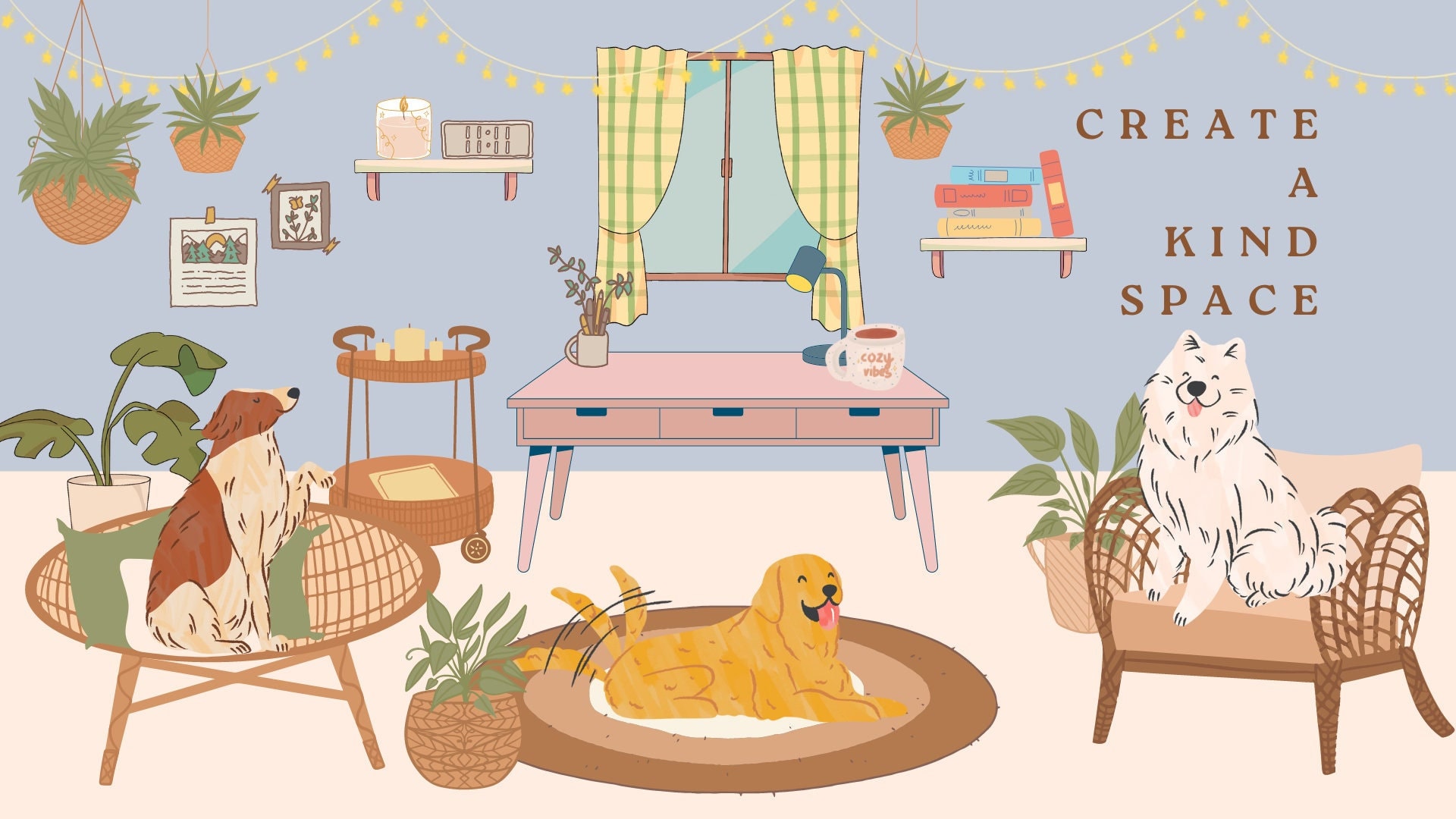 Create a Kind Space Cute Laptop Wallpaper