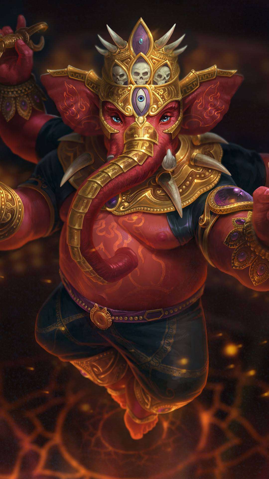 Lord_Ganesha_HD iPhone Wallpaper Wallpaper. Lord ganesha, iPhone wallpaper, Ganesha