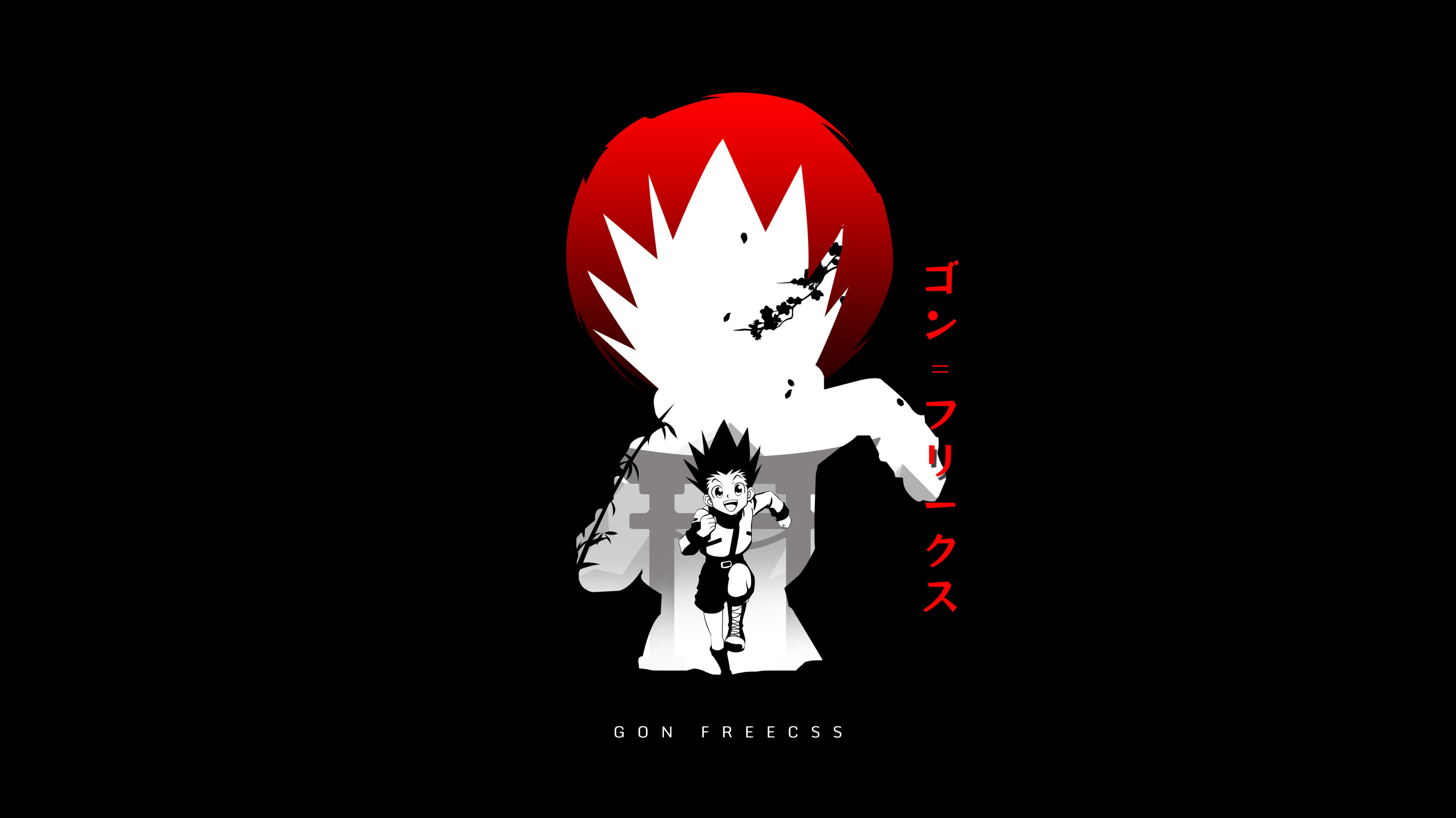 Hunter x Hunter Wallpaper 4K, AMOLED, Gon Freecss
