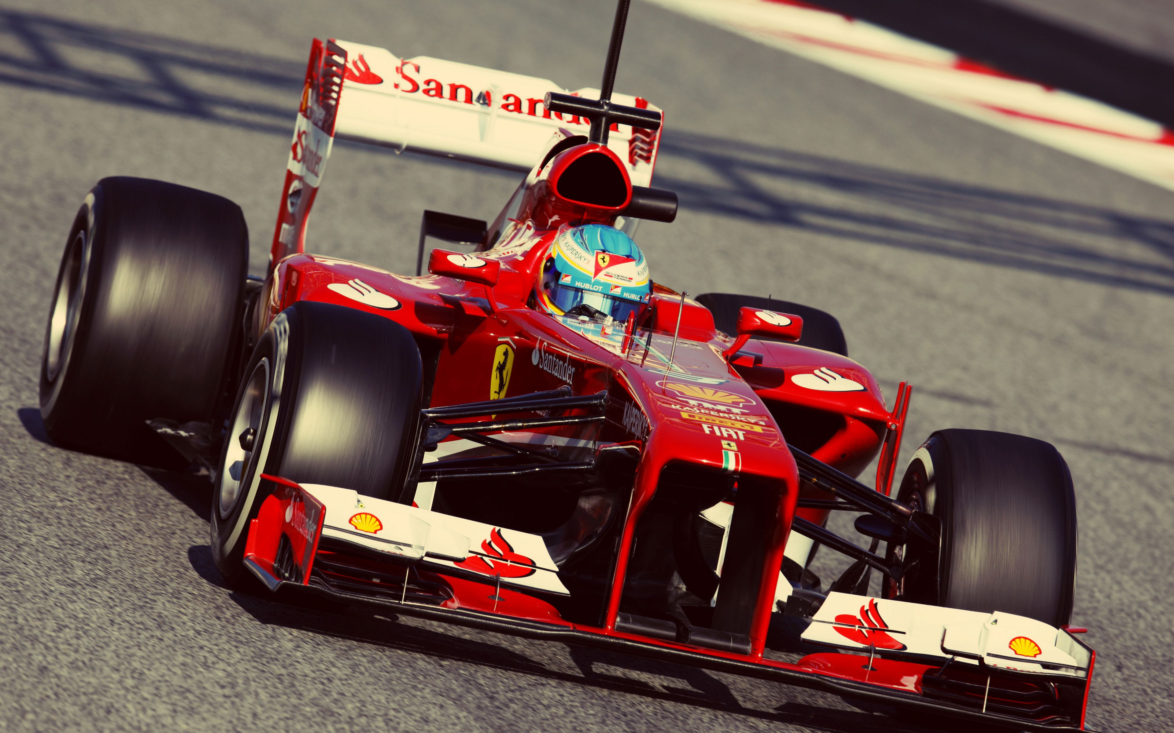 Download wallpaper 3840x2400 ferrari, alonso, f1, formula 1 4k ultra HD 16:10 HD background